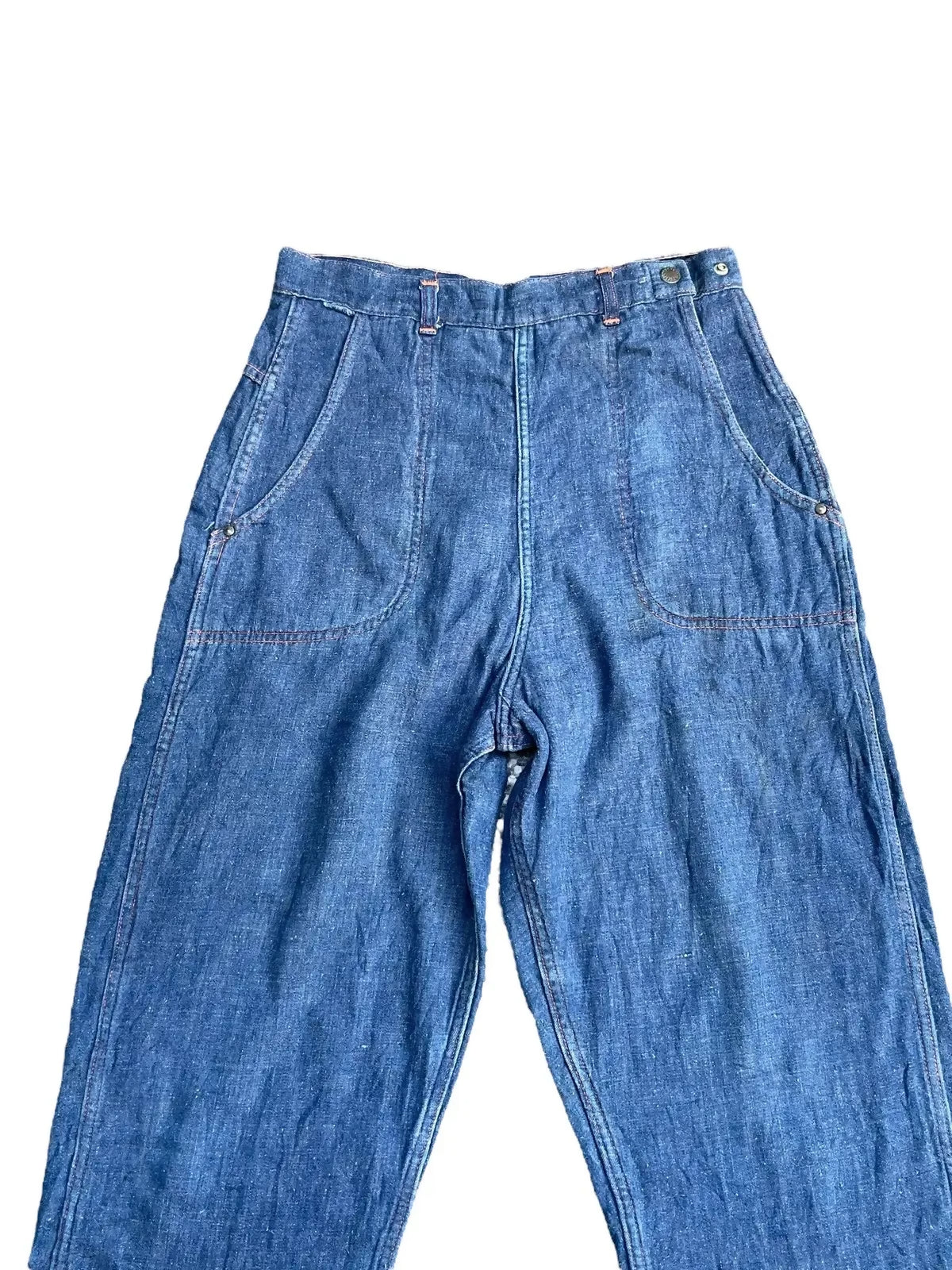 RARE Vintage 40’s Unknown Blanket Lining Denim