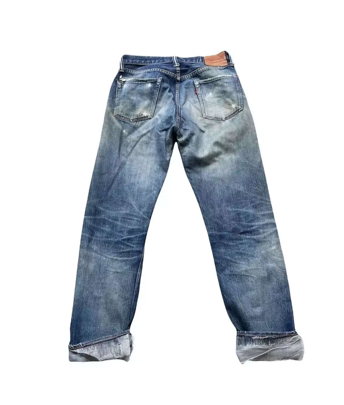Vintage Full COUNT Japan Selvedge Distressed & Rework Denim