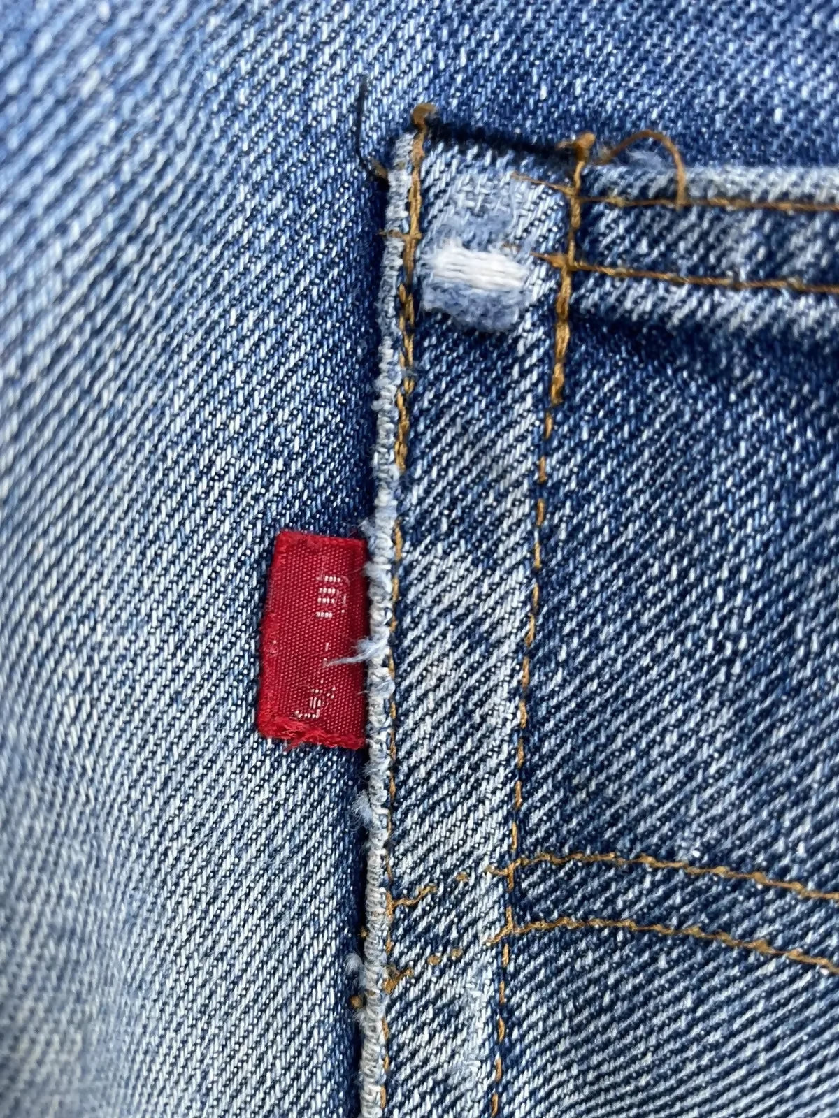 Vintage 1975 501 e Selvedge Denim