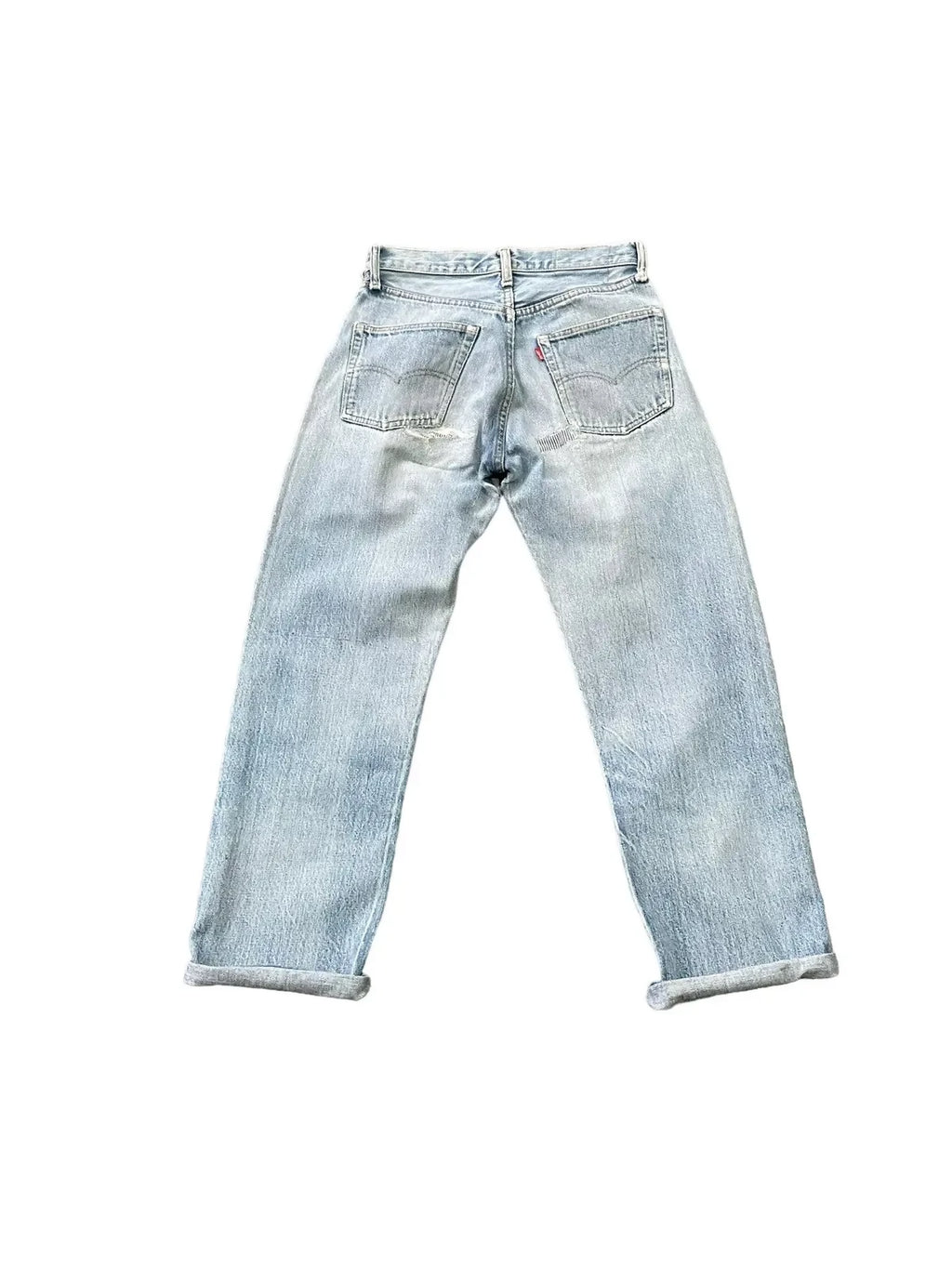 Vintage 1978 Levis 501 e Redline Distressed Denim