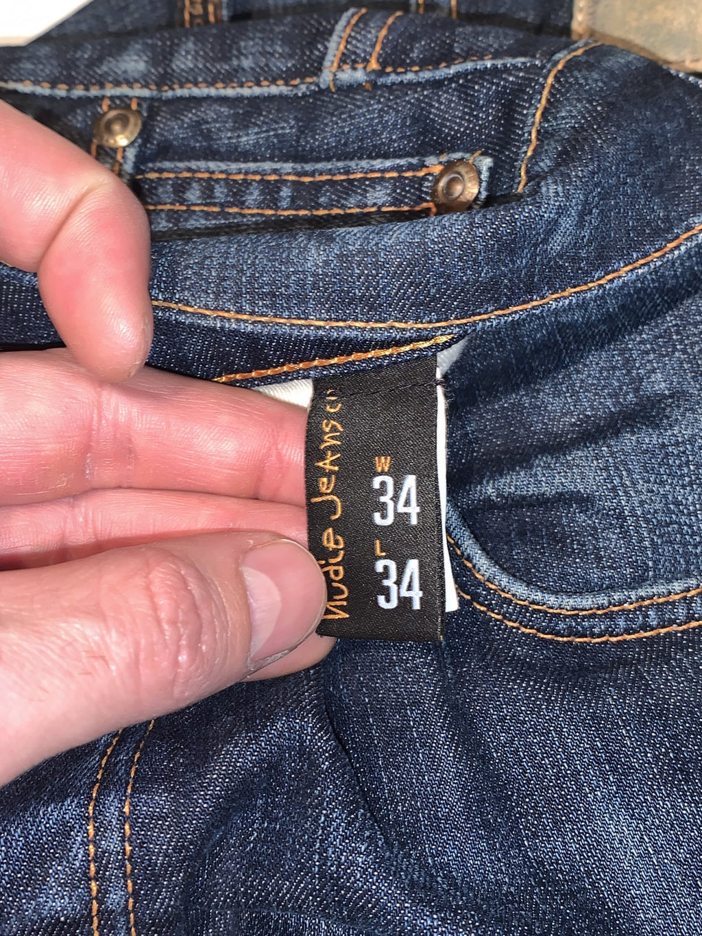Nudie Jeans - Average Joe cut offs - 34