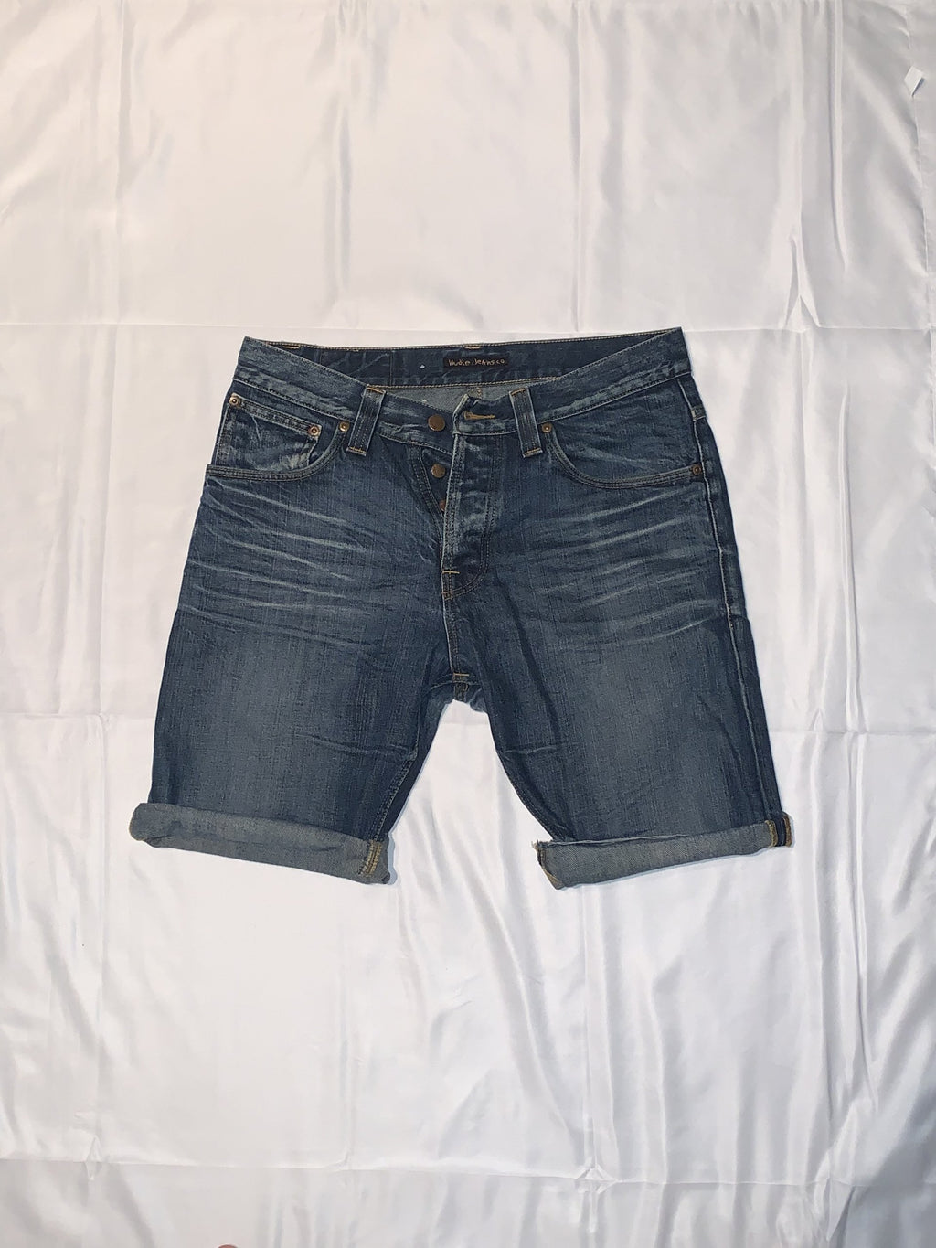 Nudie Jeans - Average Joe cut offs - 33