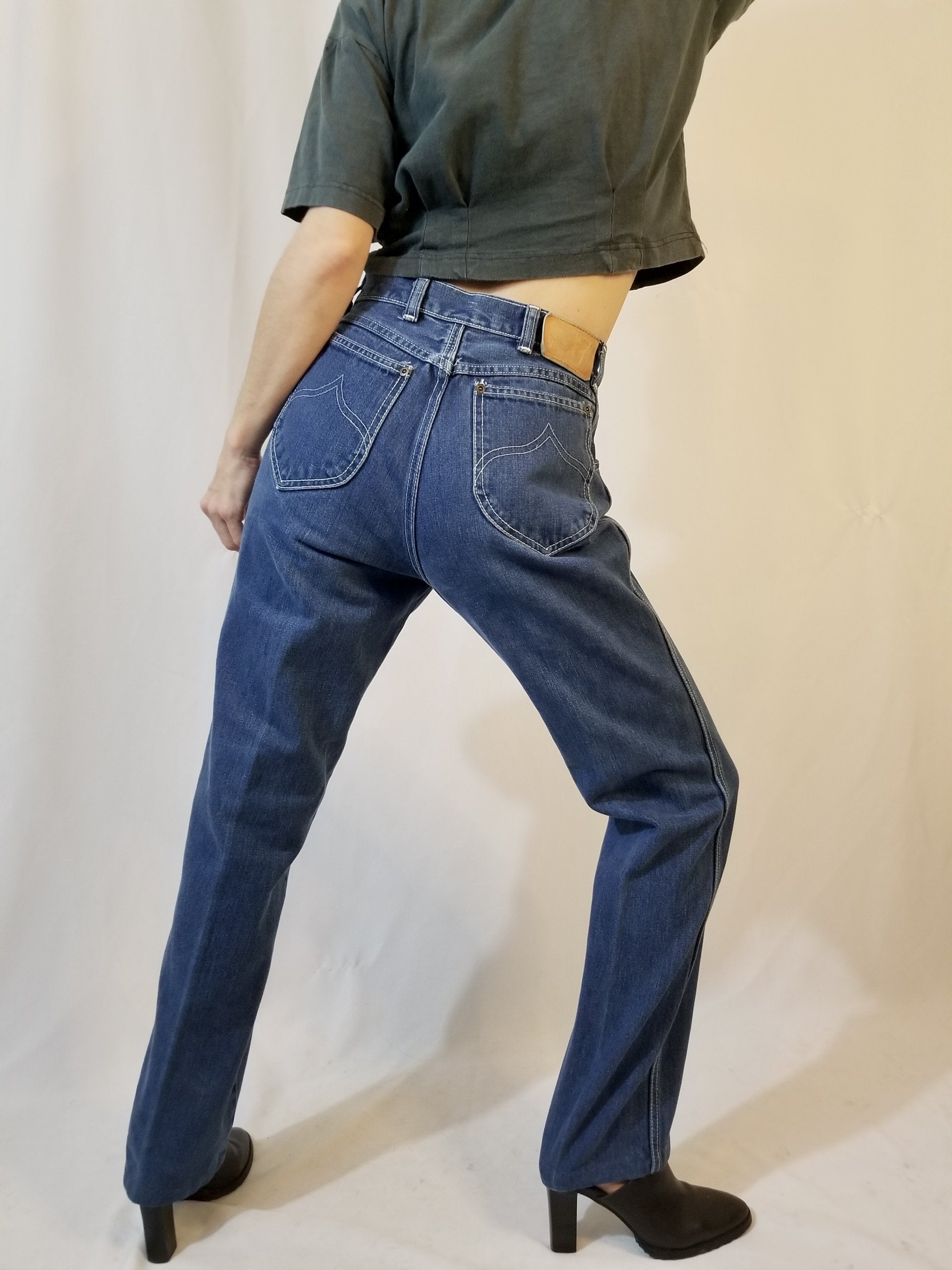 Vintage Wrangler 1970s high waisted jeans
