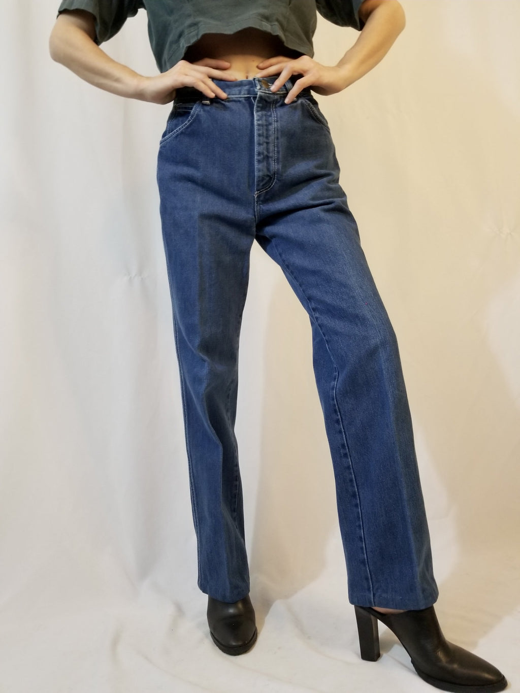 Vintage Wrangler 1970s high waisted jeans