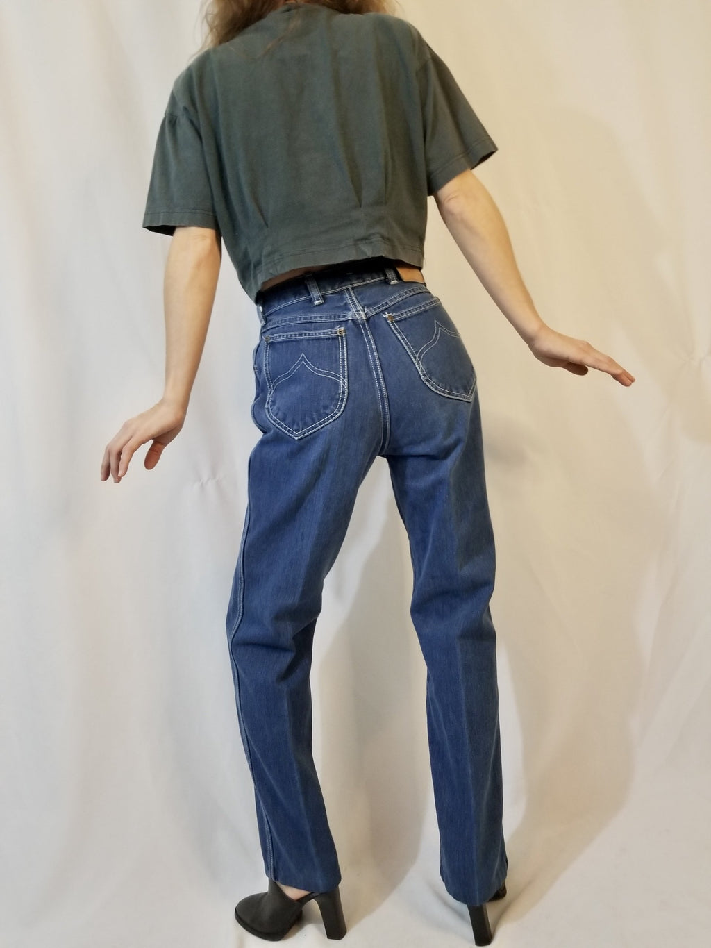 Vintage Wrangler 1970s high waisted jeans