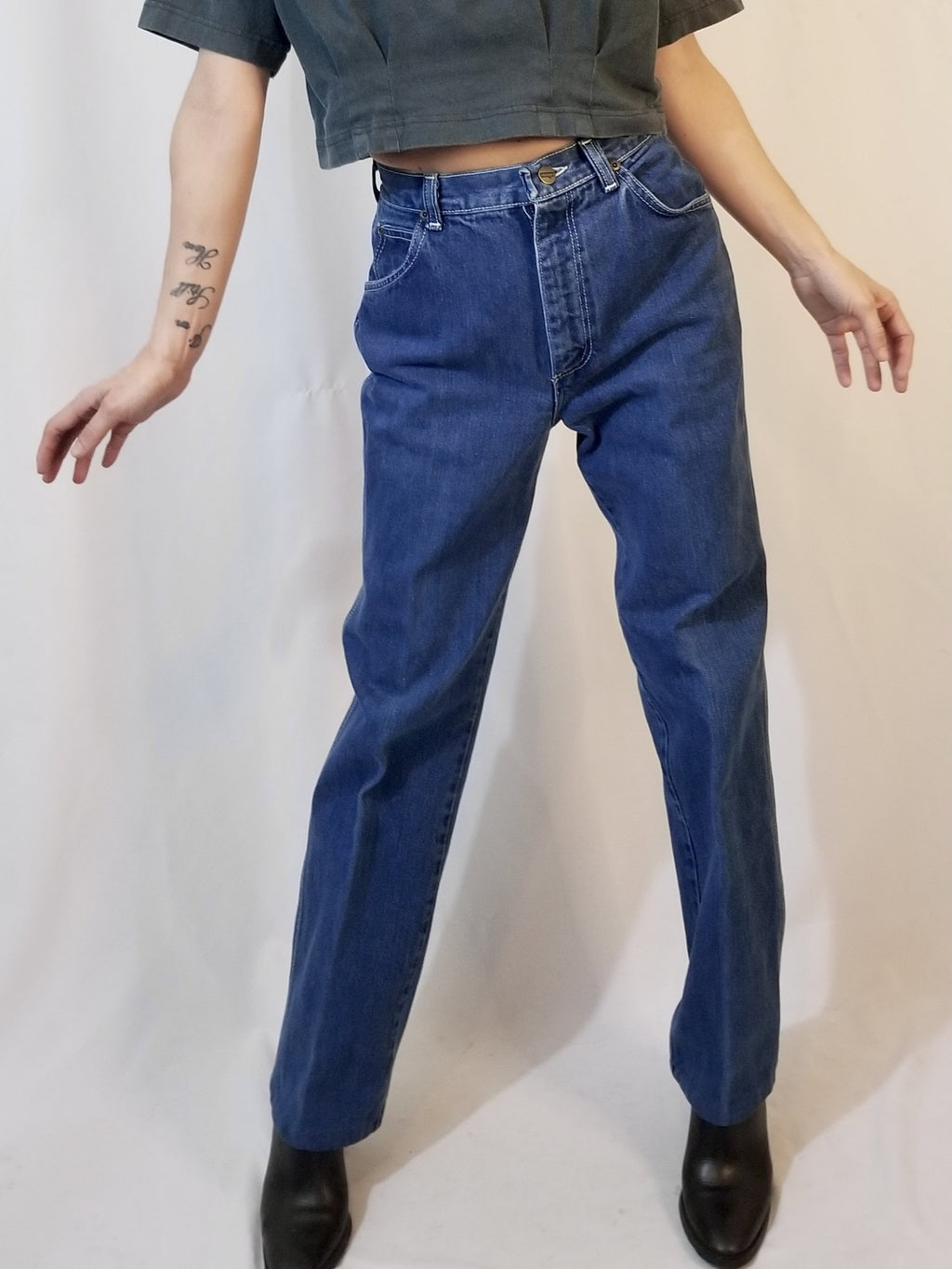 Vintage Wrangler 1970s high waisted jeans