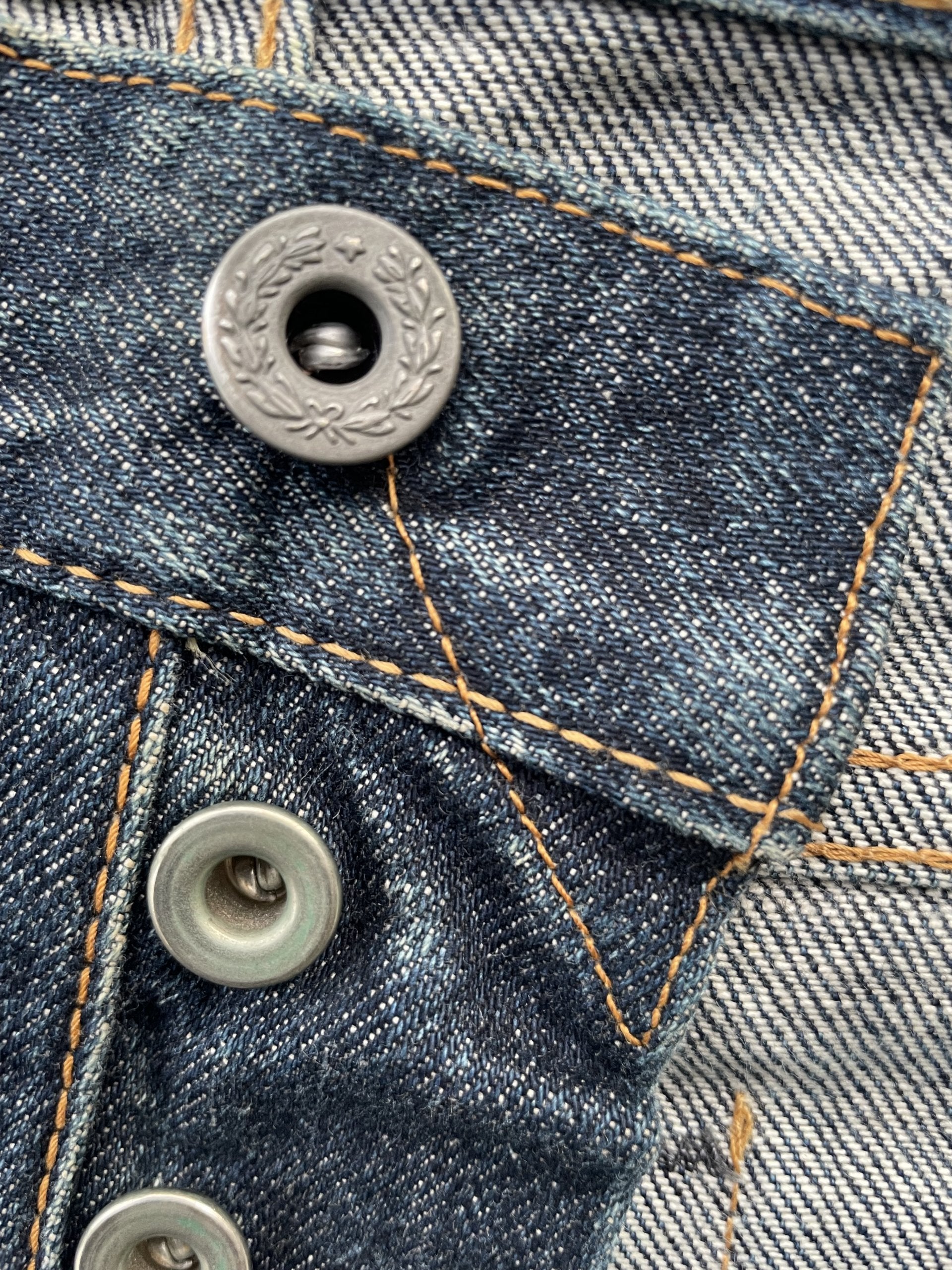 Vintage Mark A Aging Wash Denim