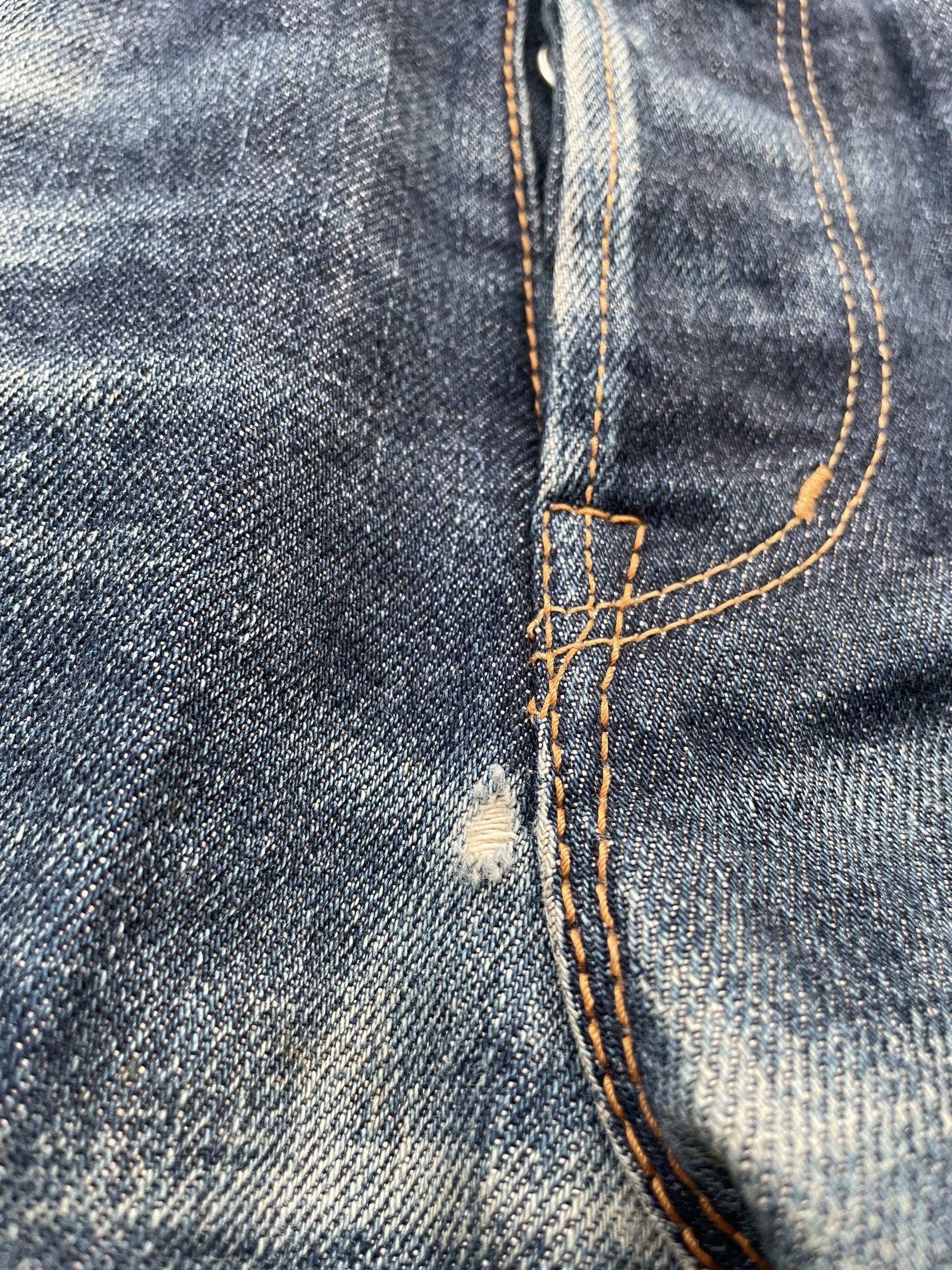Vintage Mark A Aging Wash Denim