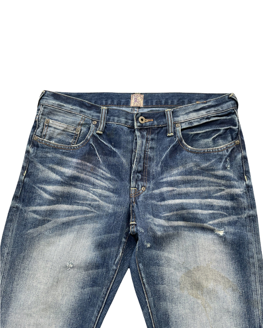 Prps Goods & Co Aging Distressed Rework Denim