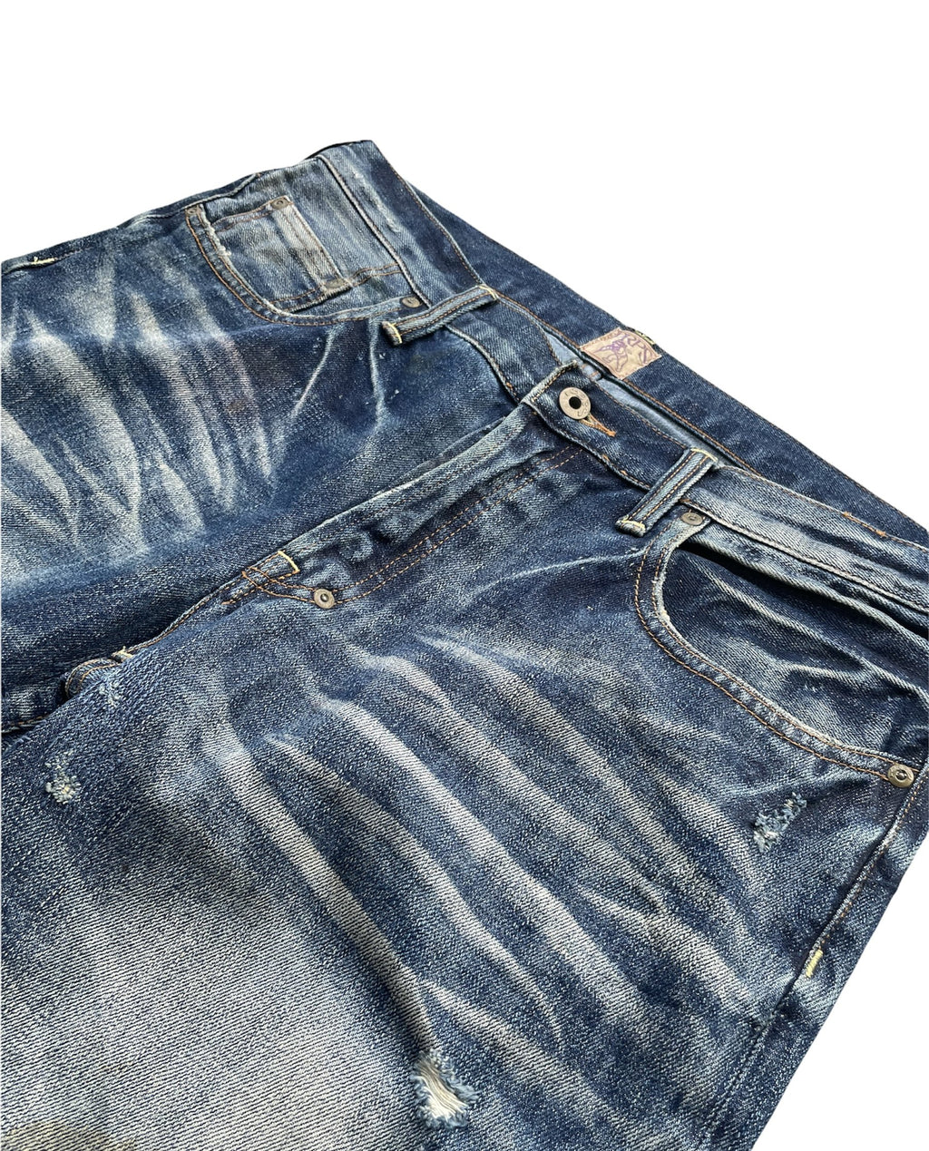 Prps Goods & Co Aging Distressed Rework Denim