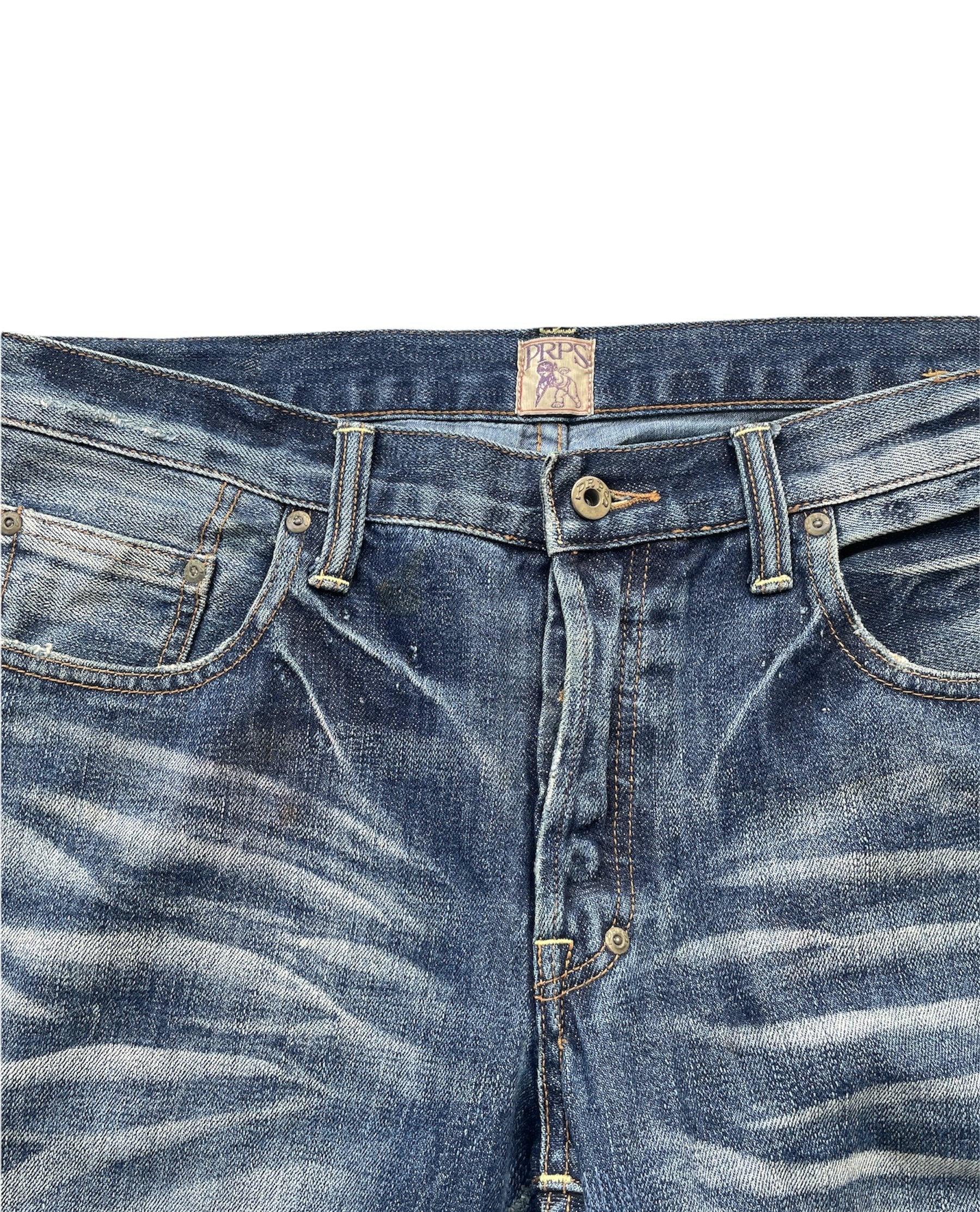Prps Goods & Co Aging Distressed Rework Denim