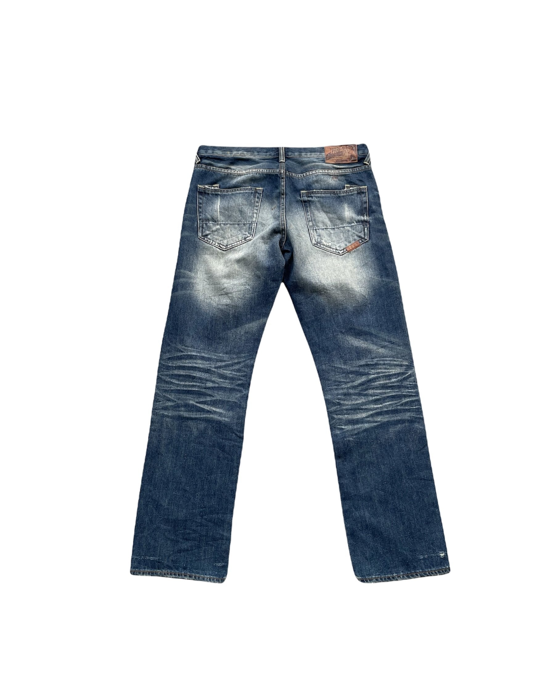 Prps Goods & Co Aging Distressed Rework Denim