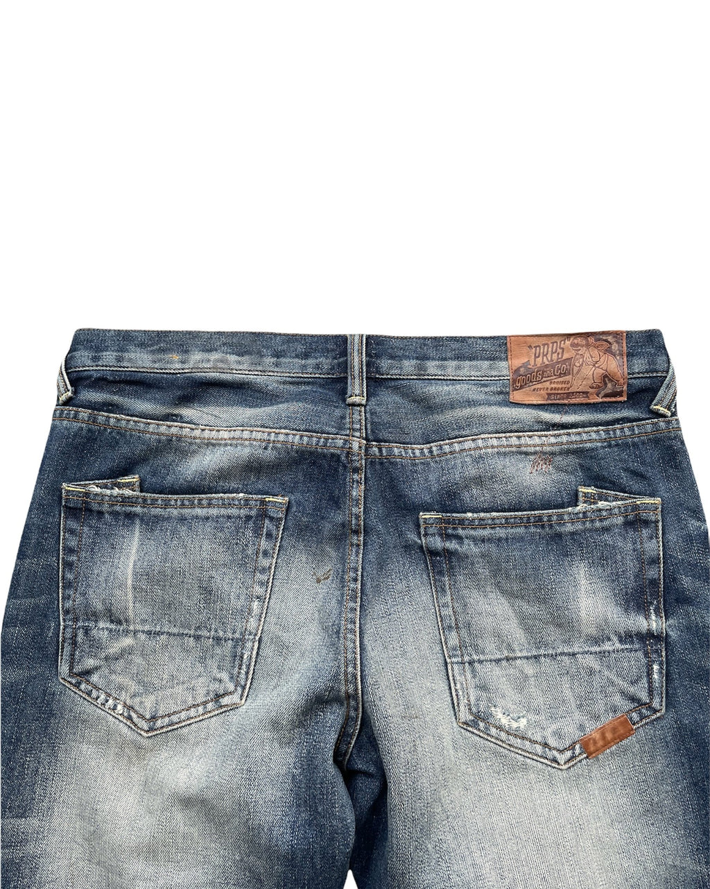 Prps Goods & Co Aging Distressed Rework Denim