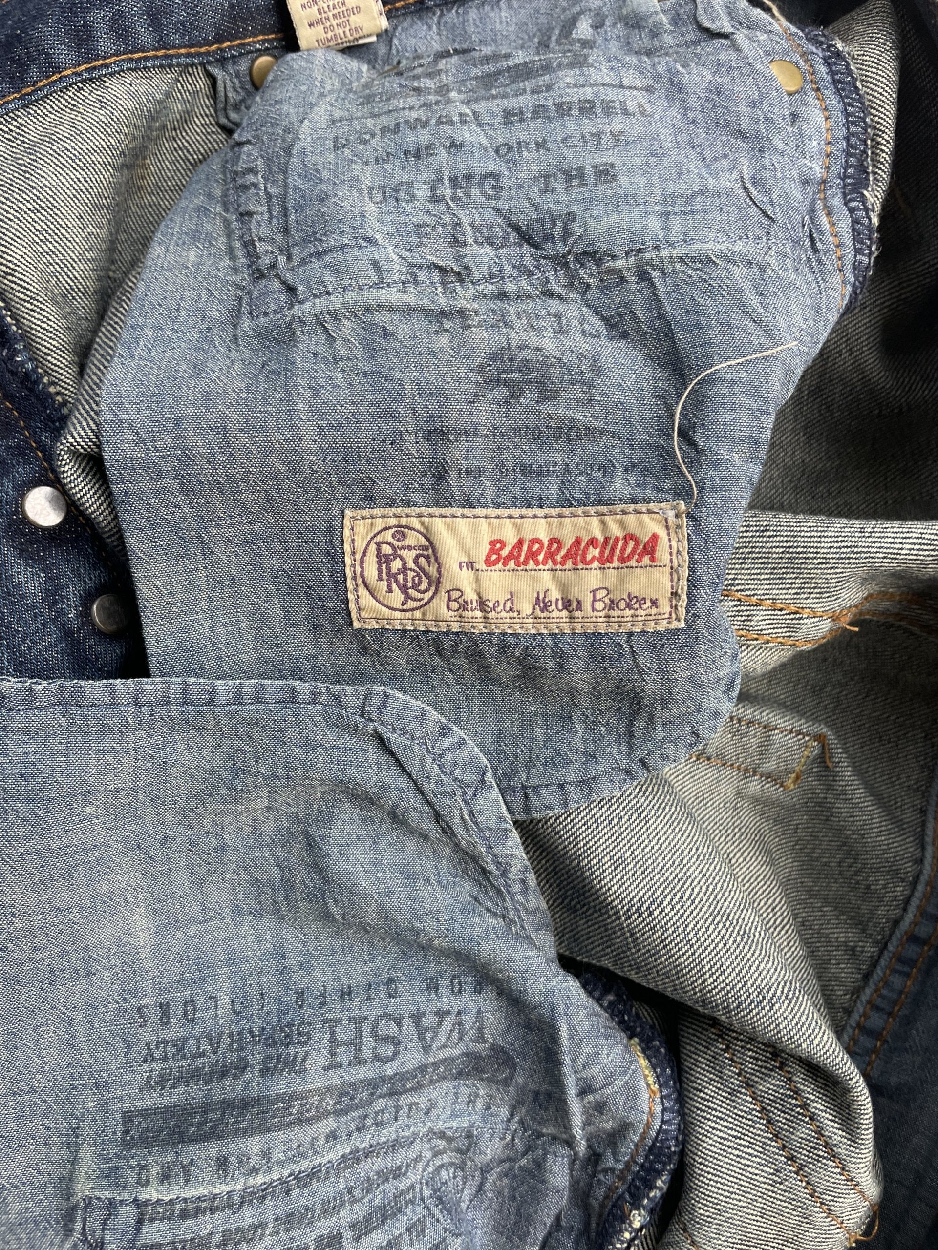 Prps Goods & Co Aging Distressed Rework Denim