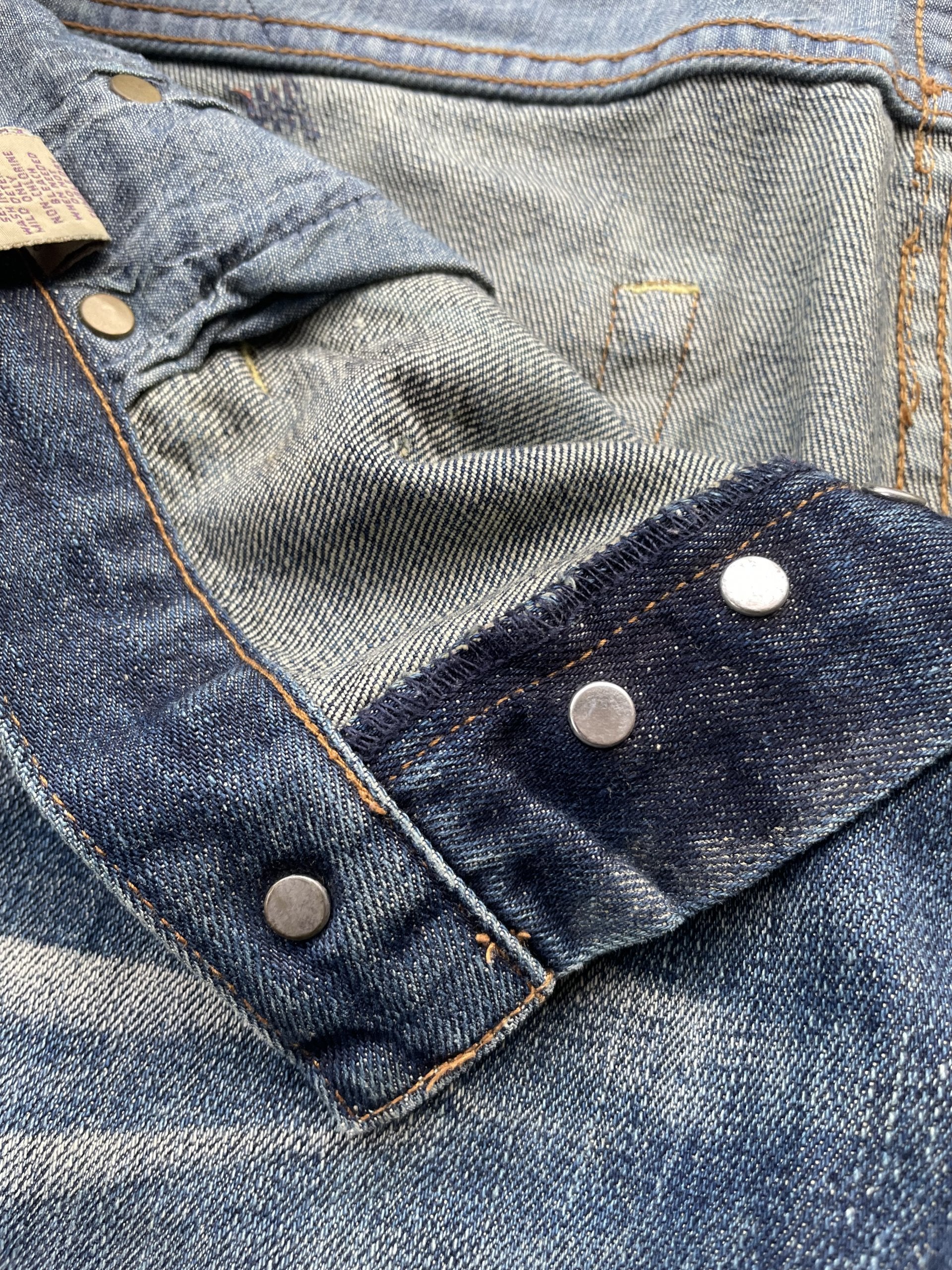 Prps Goods & Co Aging Distressed Rework Denim