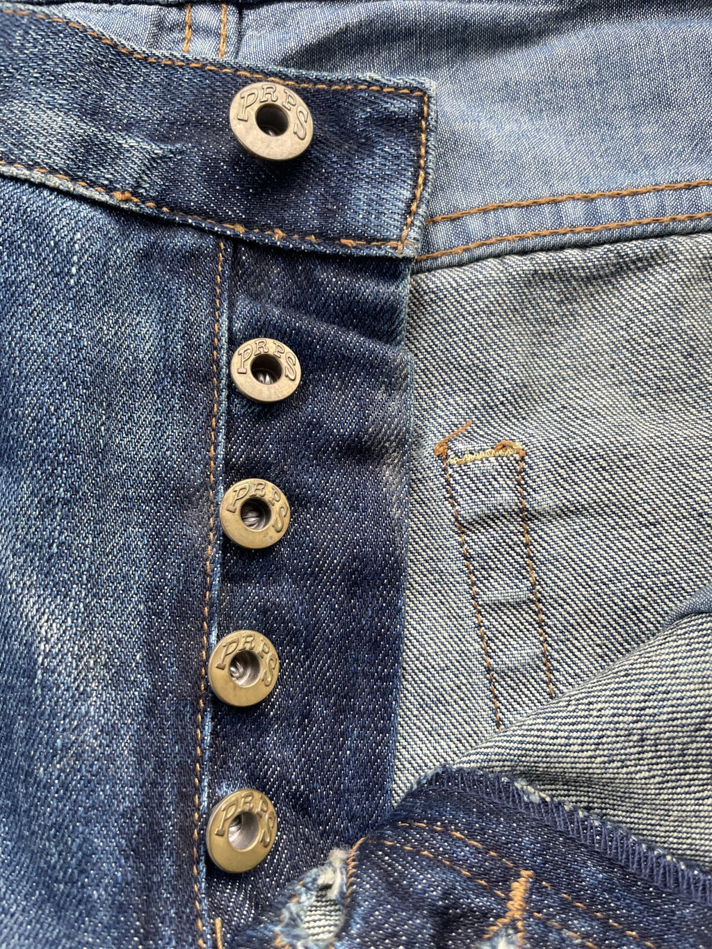 Prps Goods & Co Aging Distressed Rework Denim