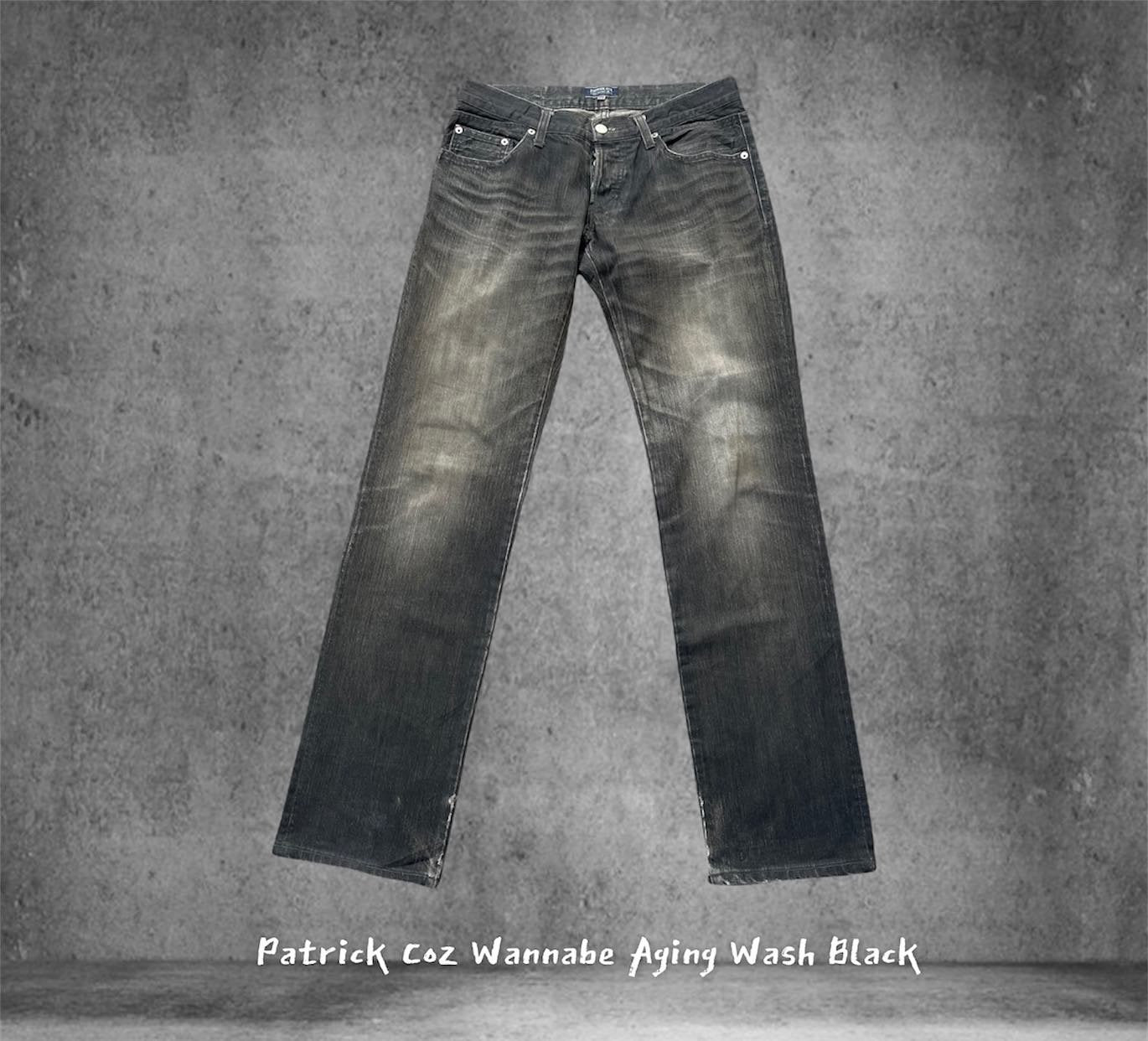 Patrick Cox Wannabe Aging Wash Denim