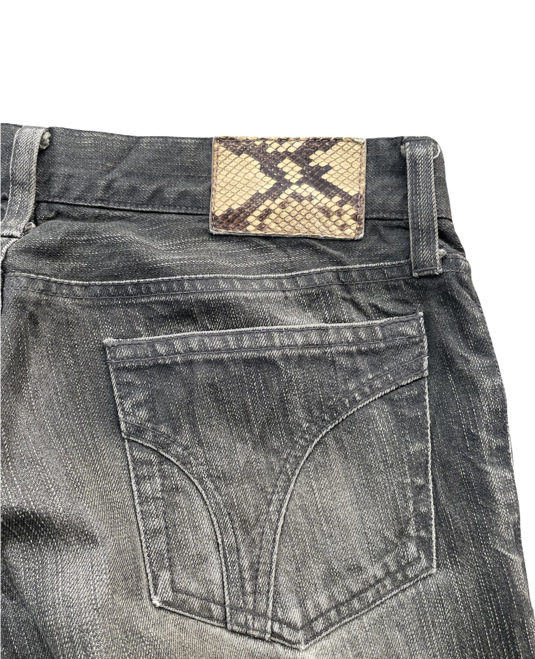 Patrick Cox Wannabe Aging Wash Denim