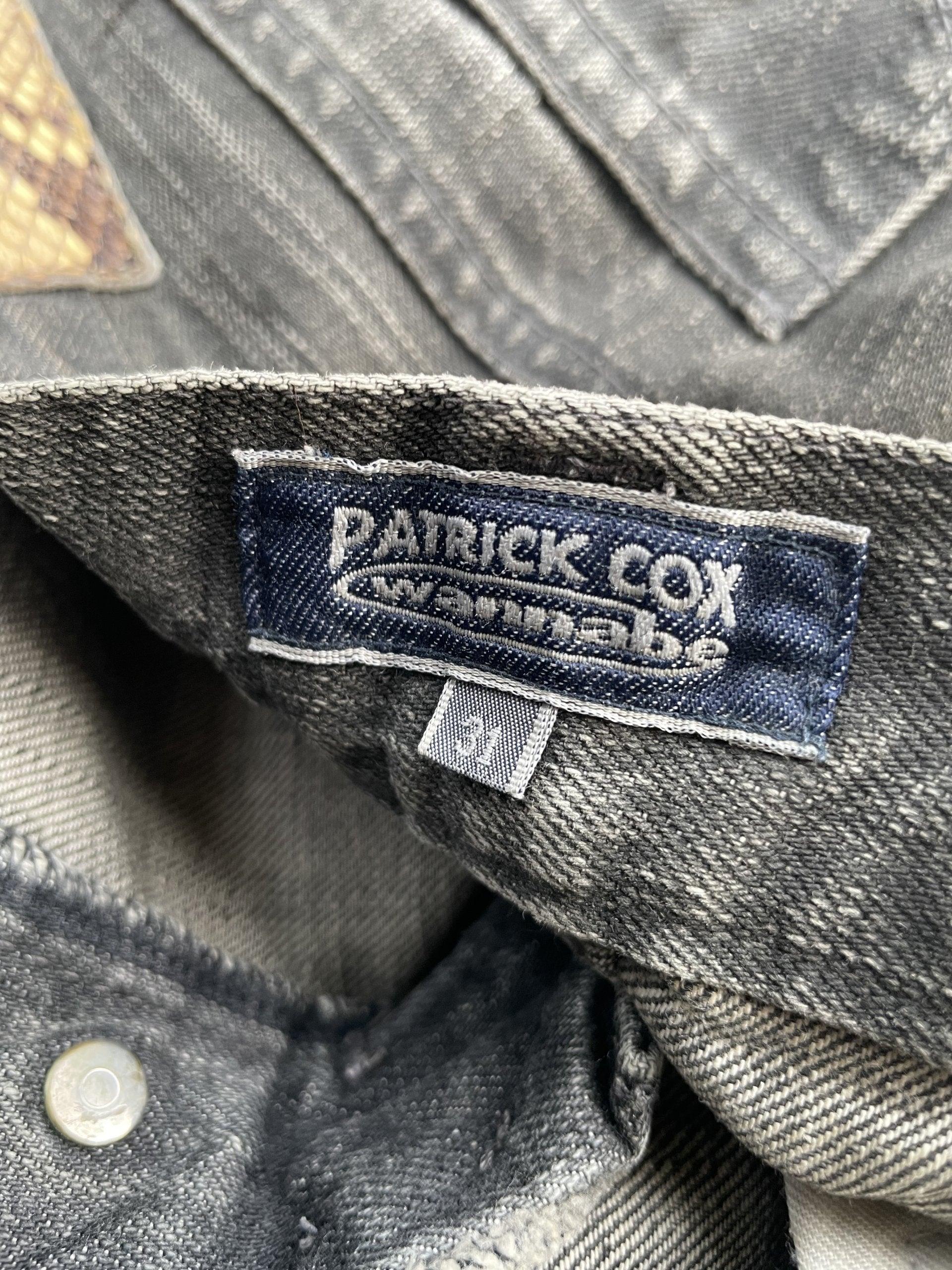 Patrick Cox Wannabe Aging Wash Denim