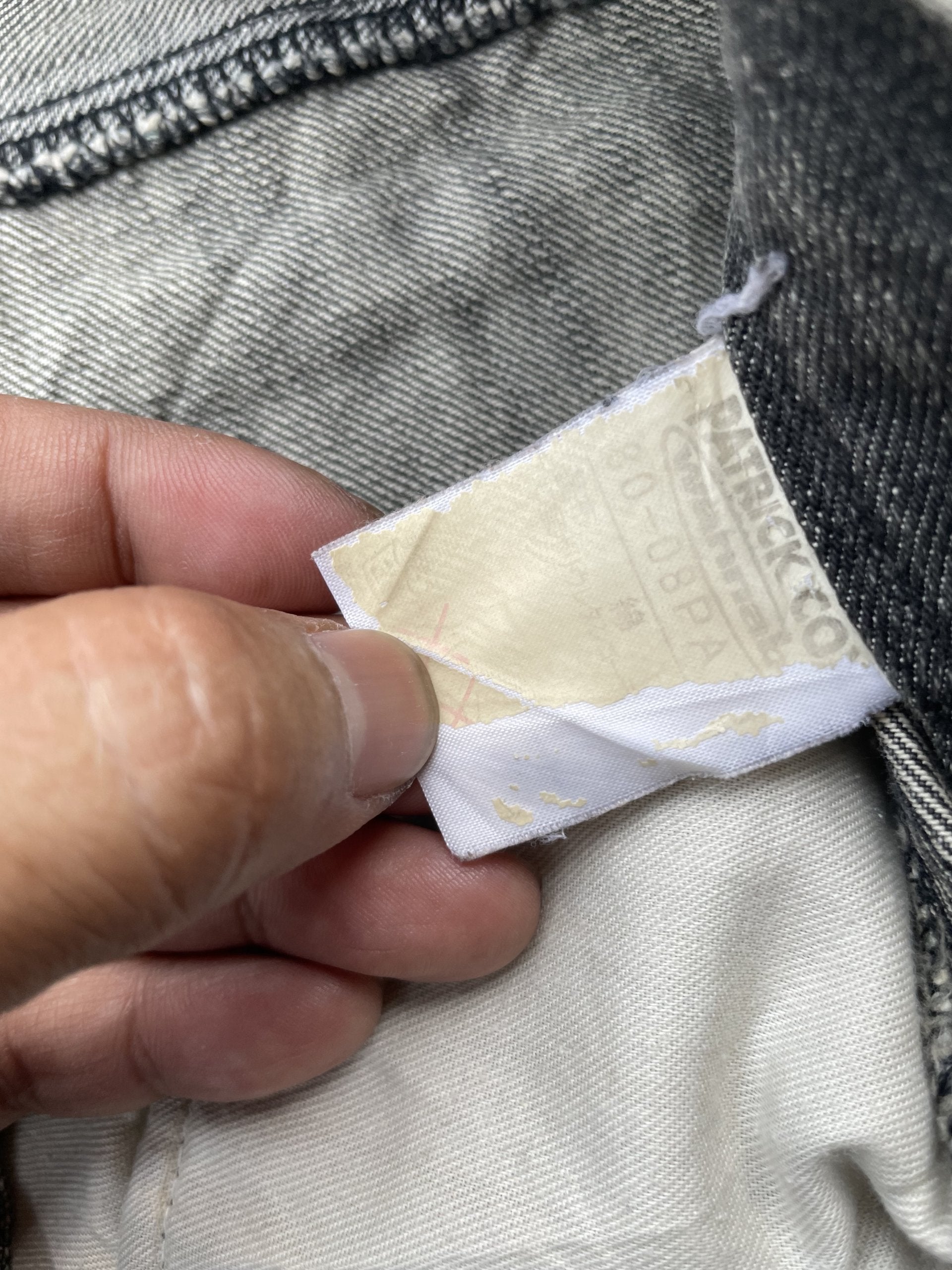 Patrick Cox Wannabe Aging Wash Denim