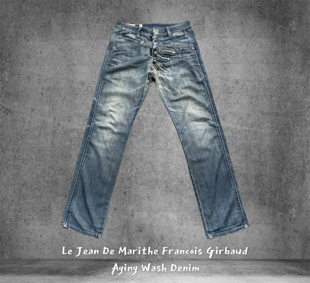Le Jean De Marithe Francois Girbaud Aging Wash Denim