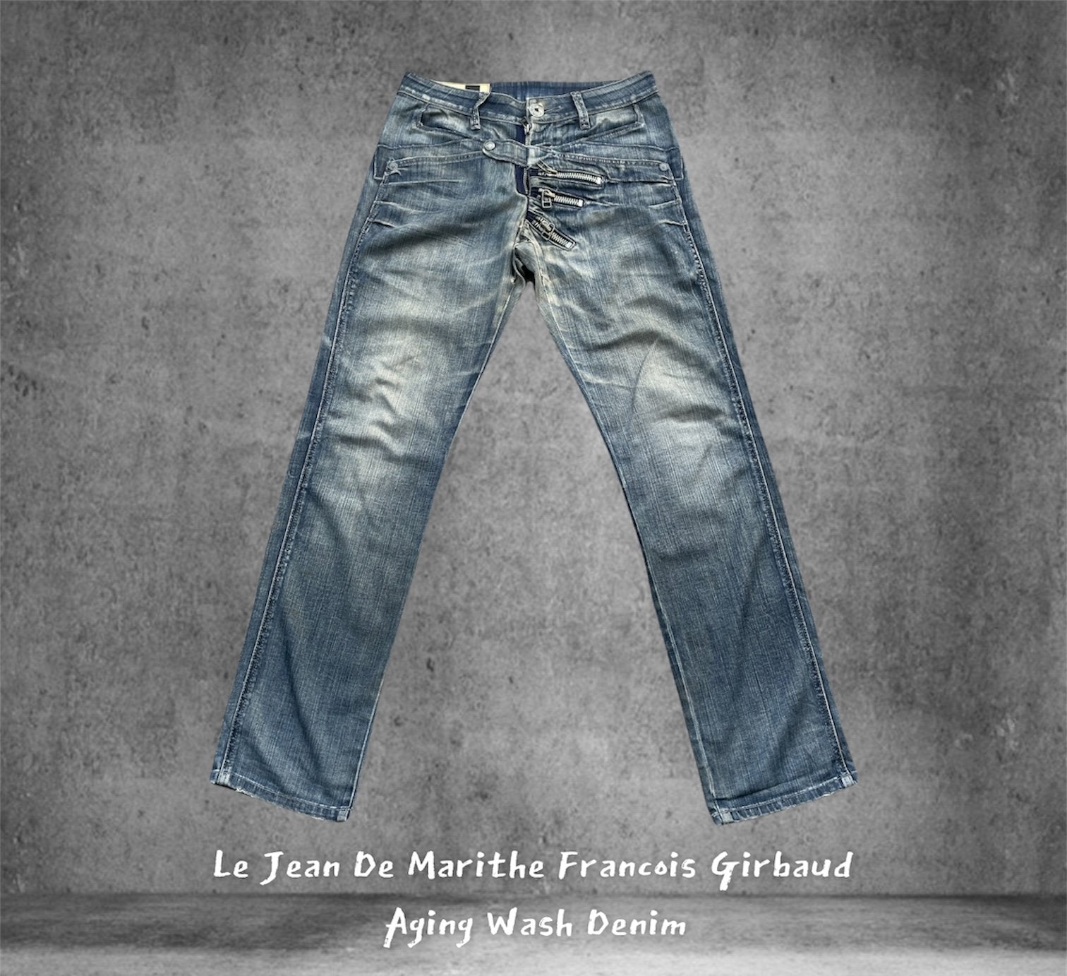 Le Jean De Marithe Francois Girbaud Aging Wash Denim