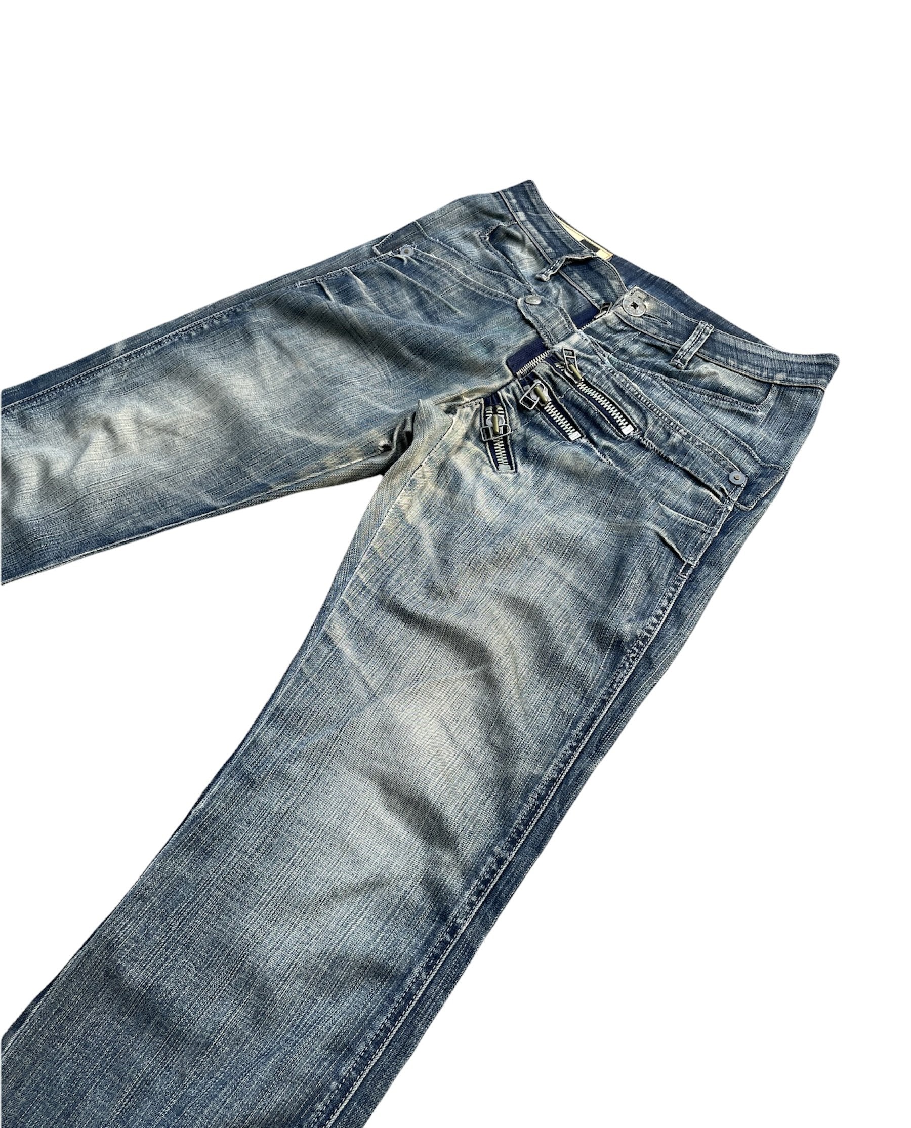 Le Jean De Marithe Francois Girbaud Aging Wash Denim