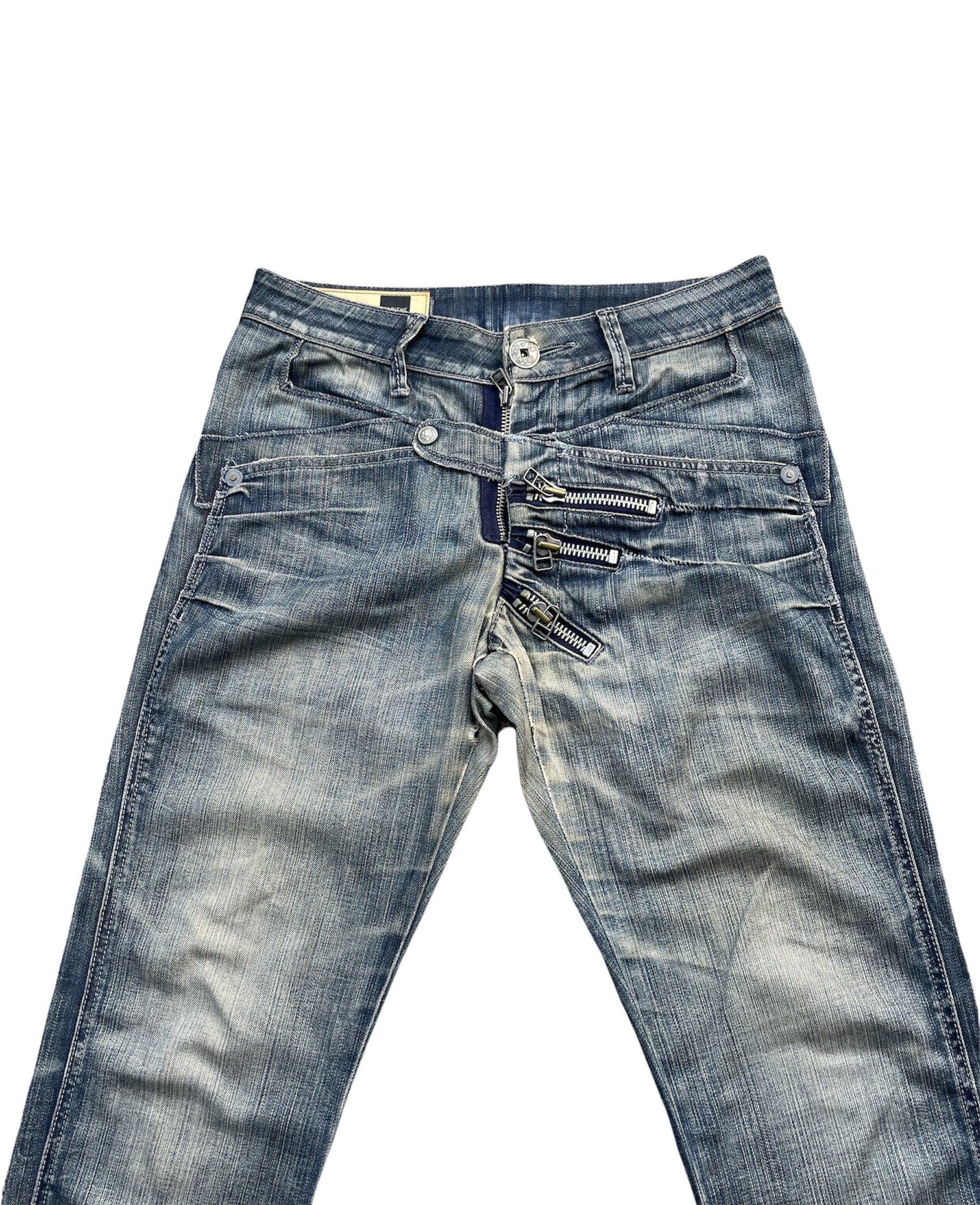Le Jean De Marithe Francois Girbaud Aging Wash Denim