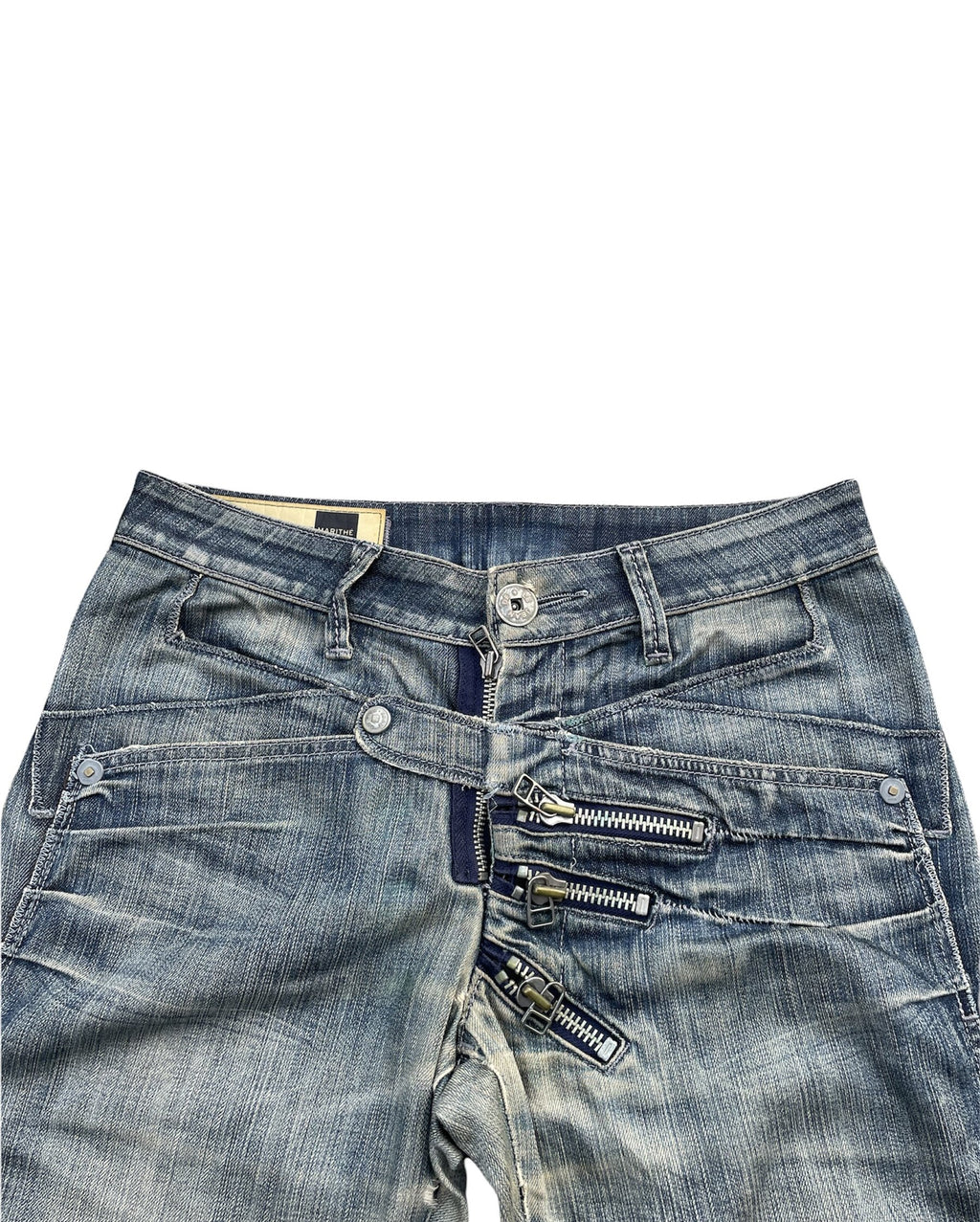 Le Jean De Marithe Francois Girbaud Aging Wash Denim