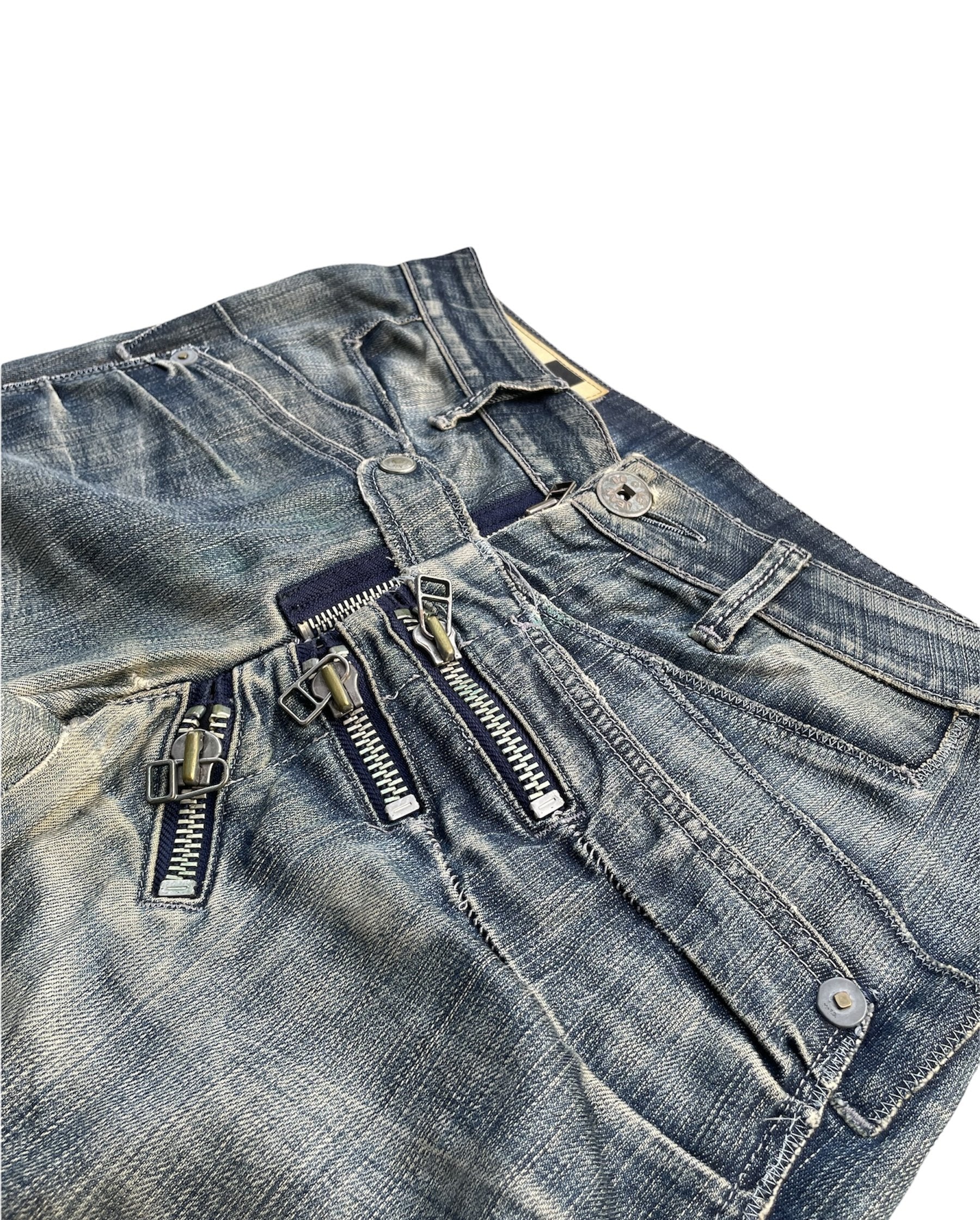 Le Jean De Marithe Francois Girbaud Aging Wash Denim
