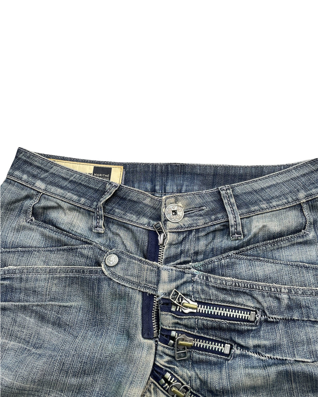 Le Jean De Marithe Francois Girbaud Aging Wash Denim