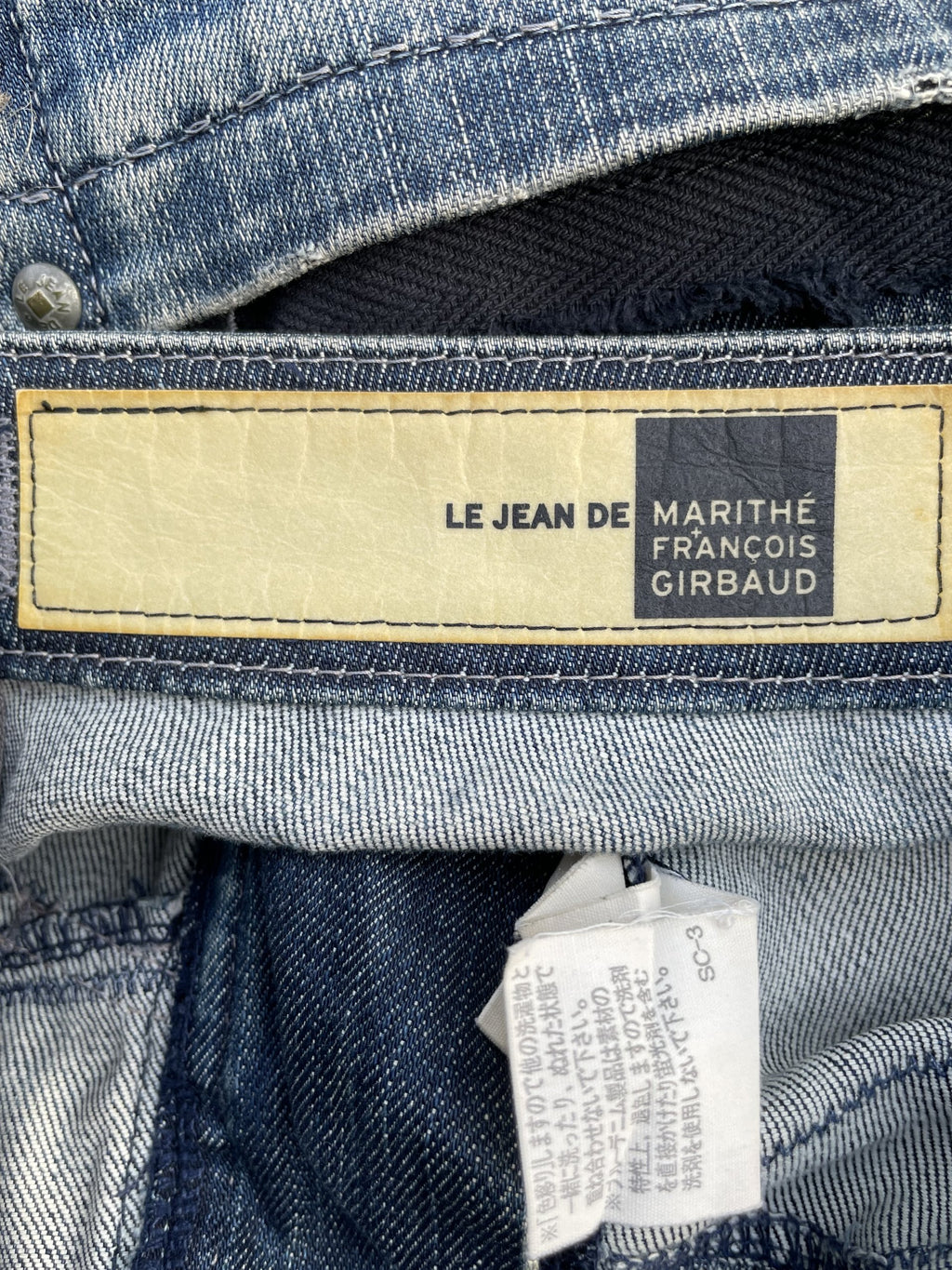 Le Jean De Marithe Francois Girbaud Aging Wash Denim