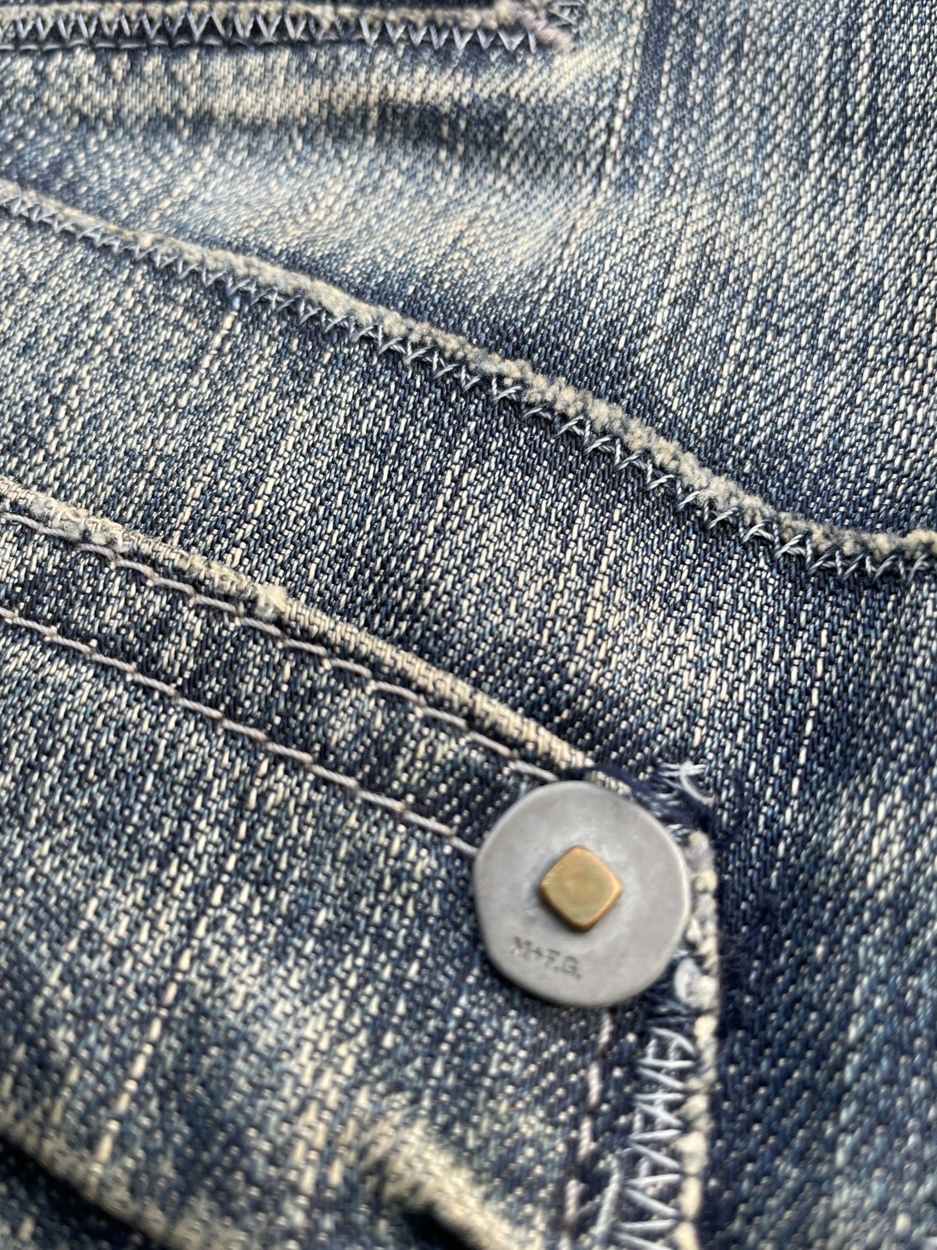 Le Jean De Marithe Francois Girbaud Aging Wash Denim