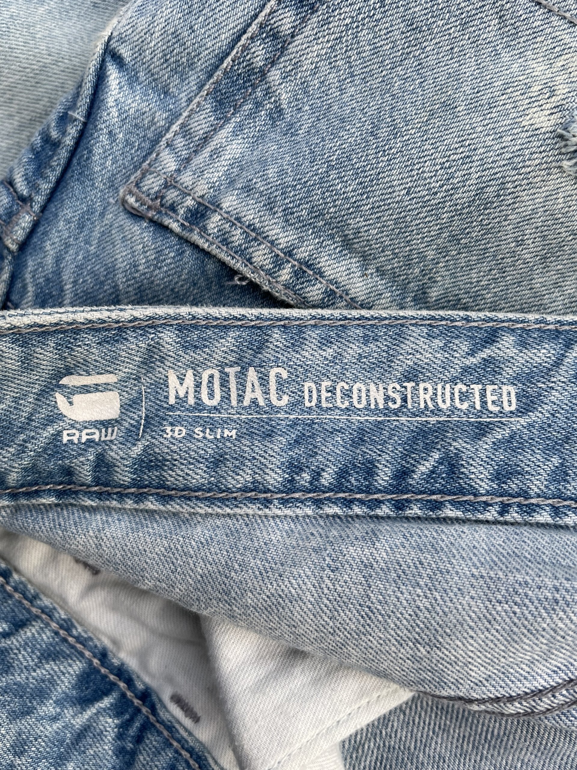 G-Star Raw Motac Deconstructed 3D Slim Denim