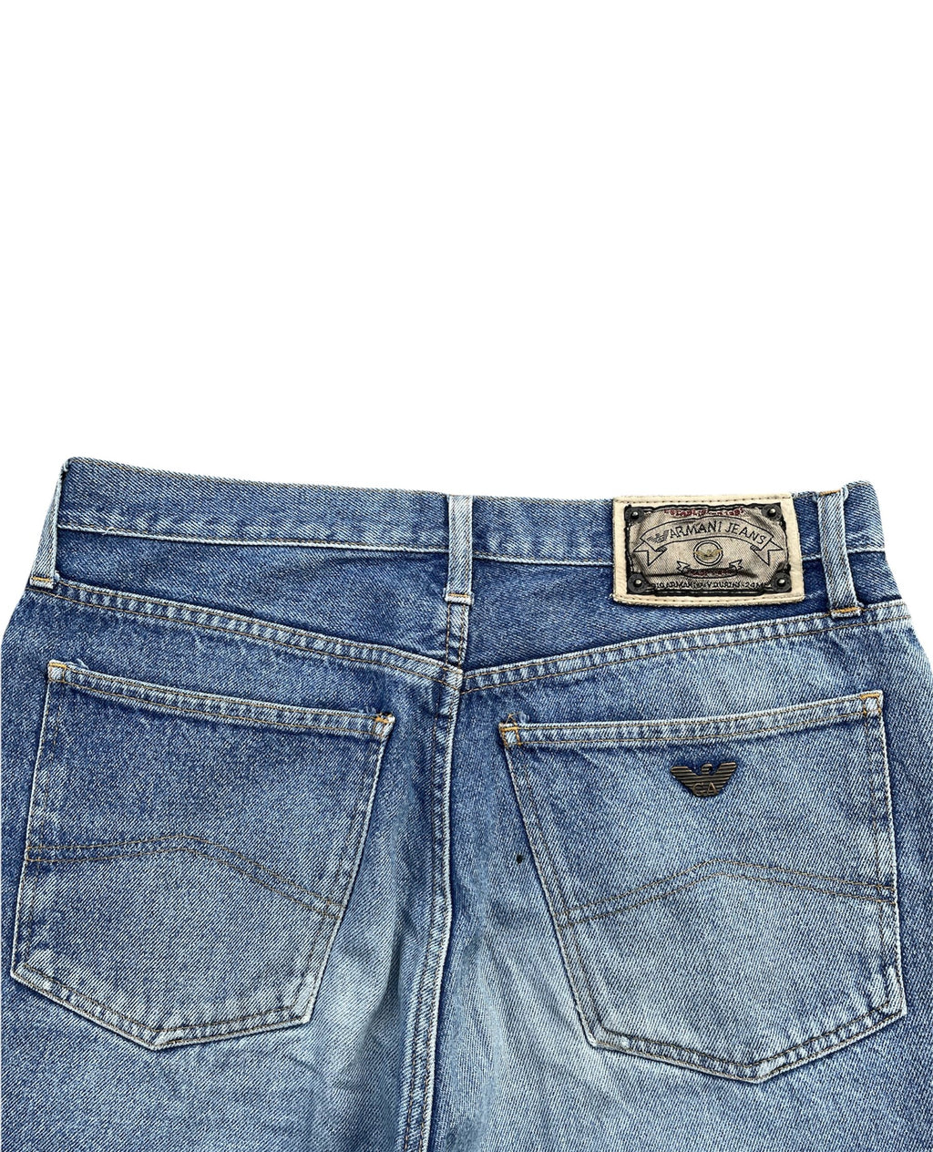 Vintage Armani Jeans Lot 1 Aging Distresed Denim