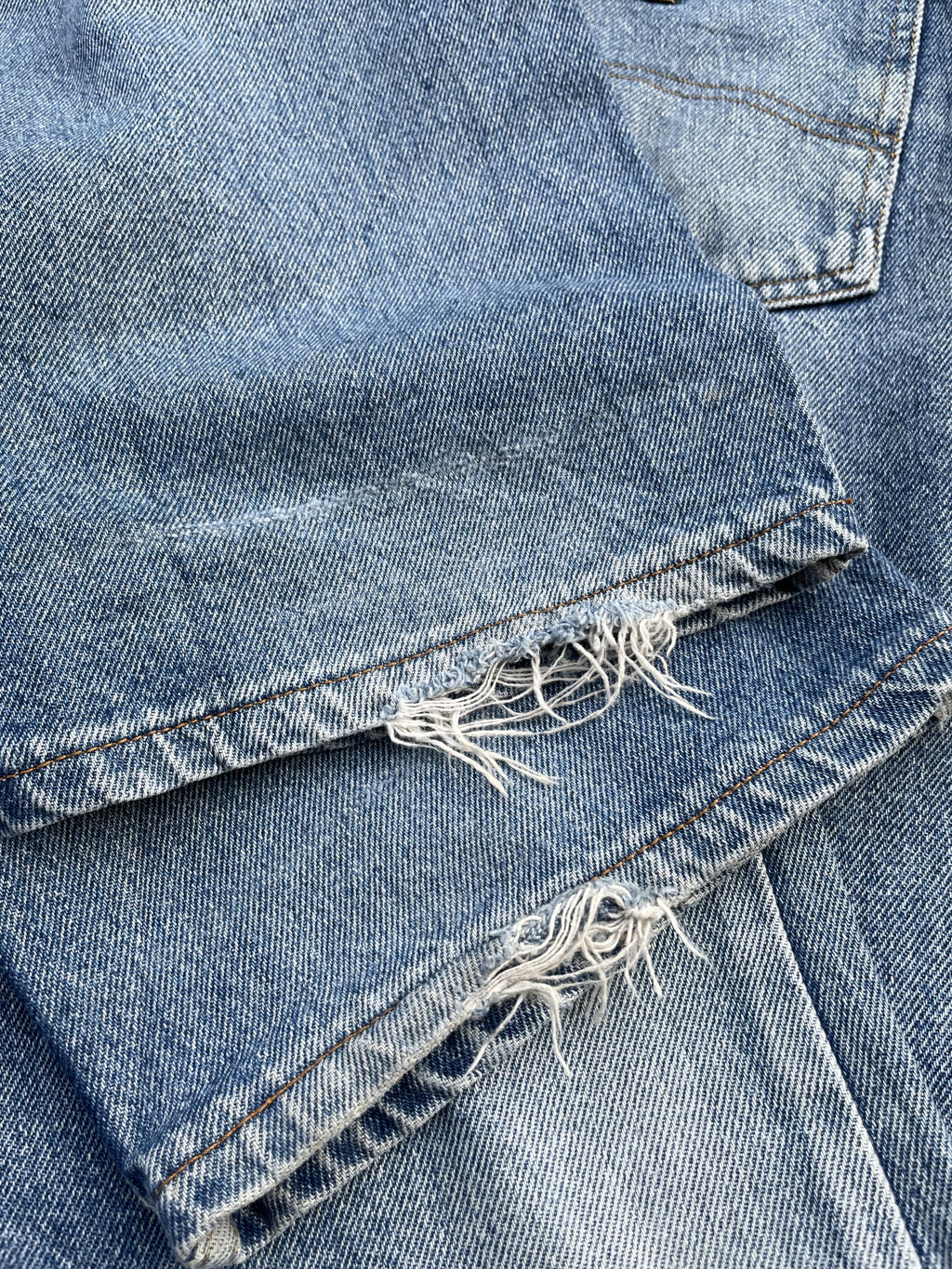 Vintage Armani Jeans Lot 1 Aging Distresed Denim