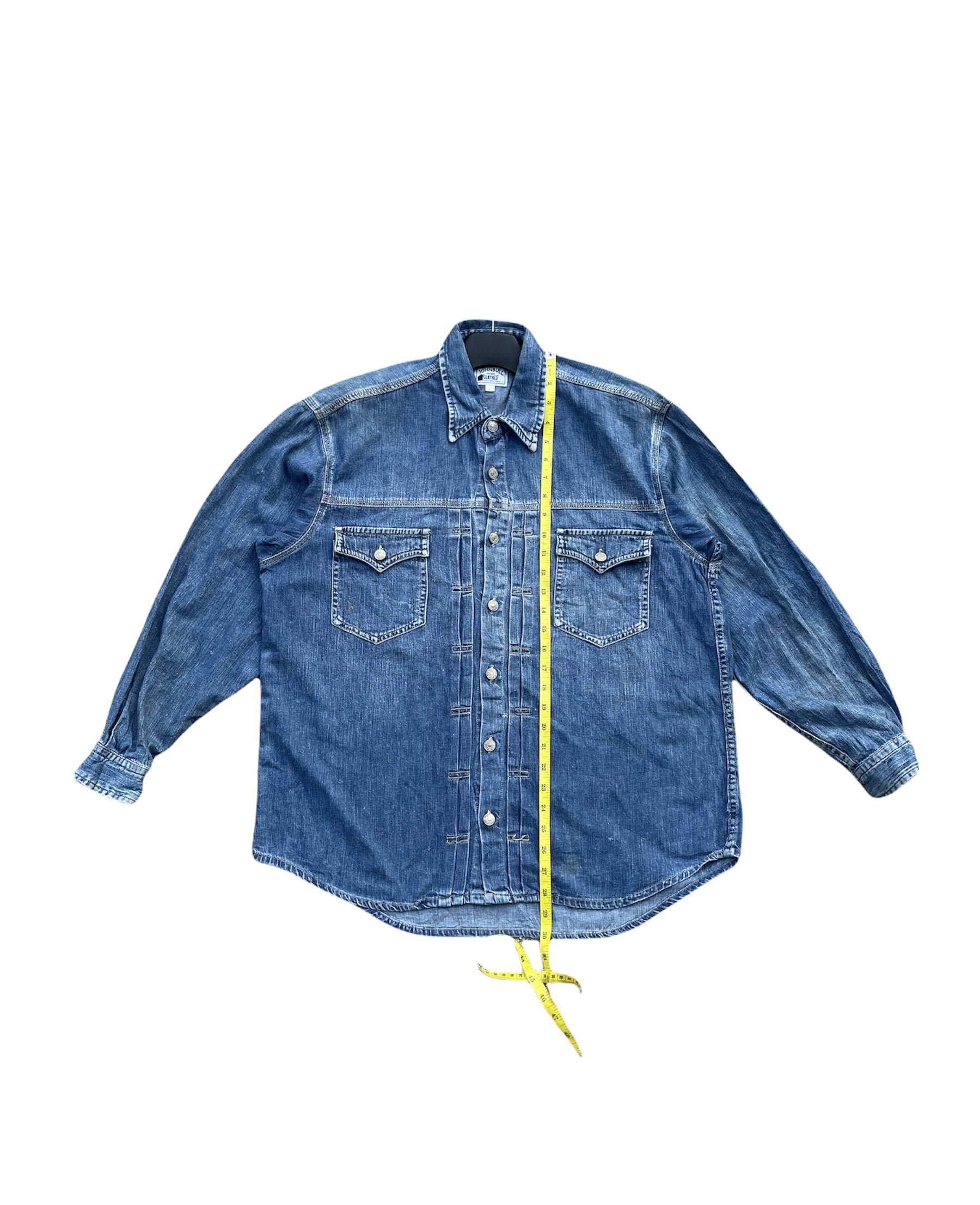 Vintage John Bull Denim Shirt Distressed