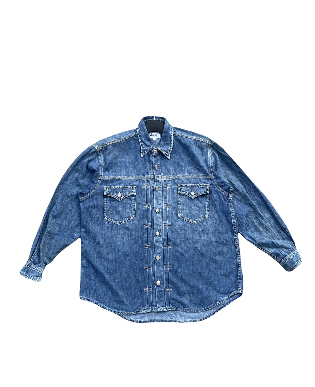 Vintage John Bull Denim Shirt Distressed