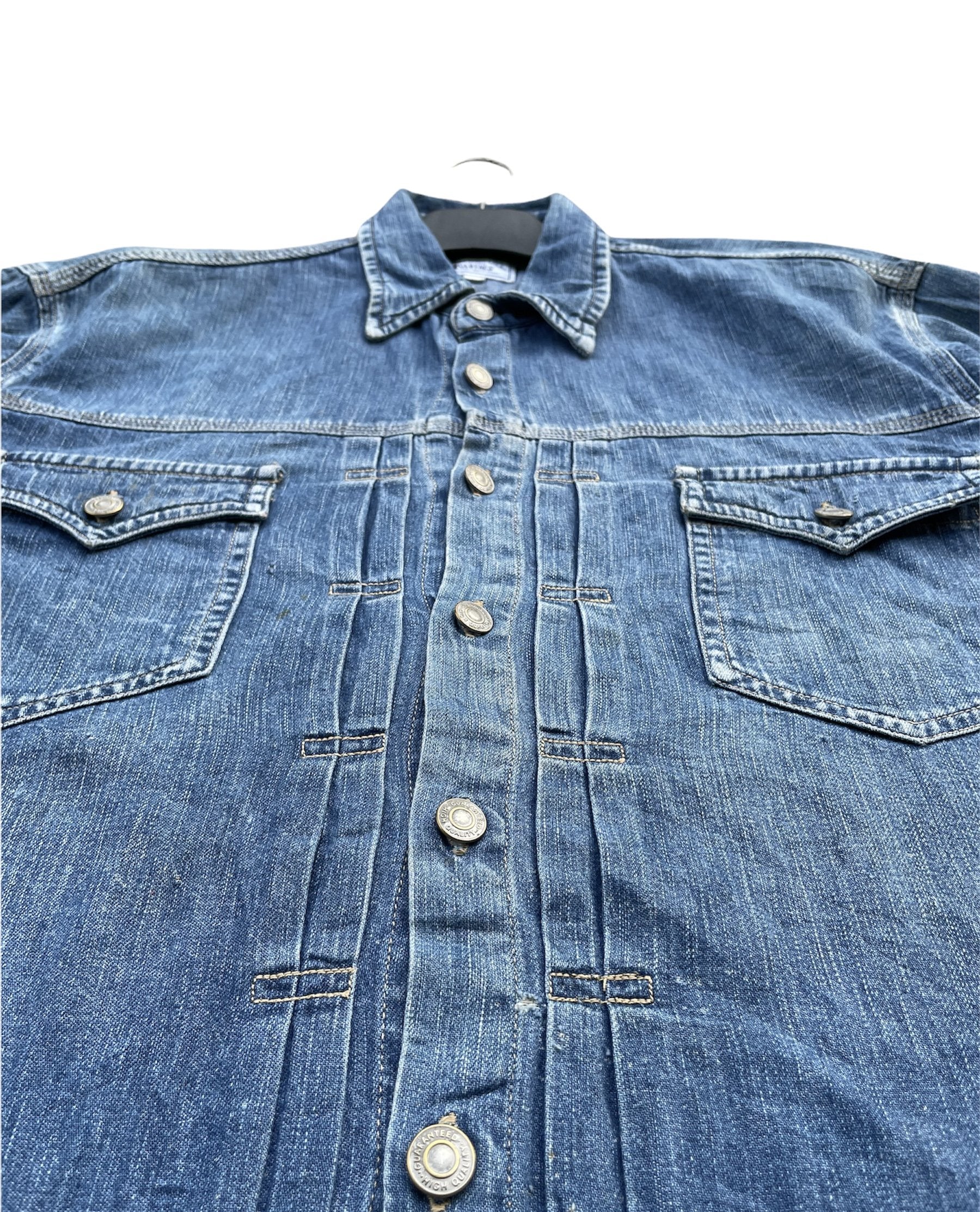 Vintage John Bull Denim Shirt Distressed