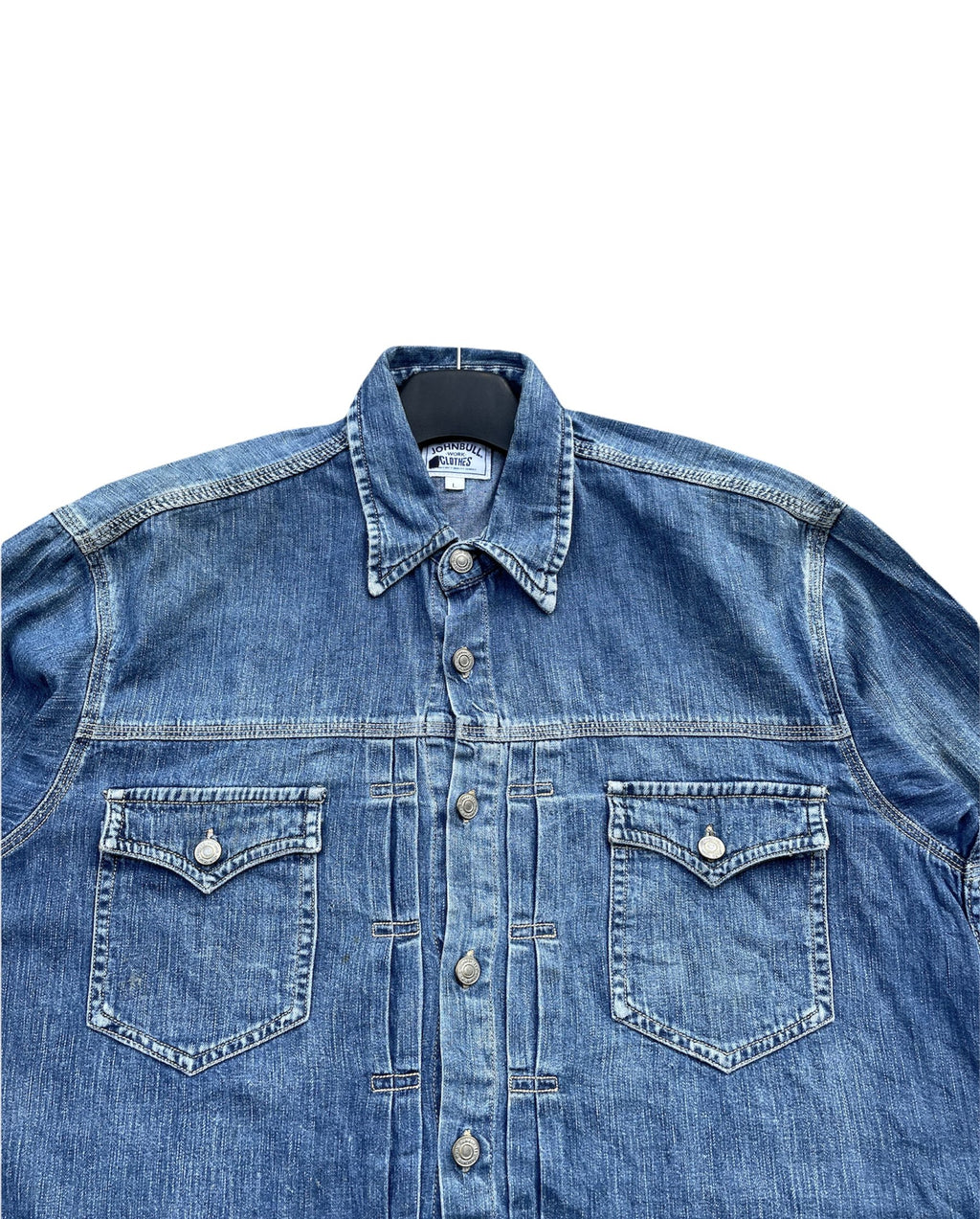 Vintage John Bull Denim Shirt Distressed