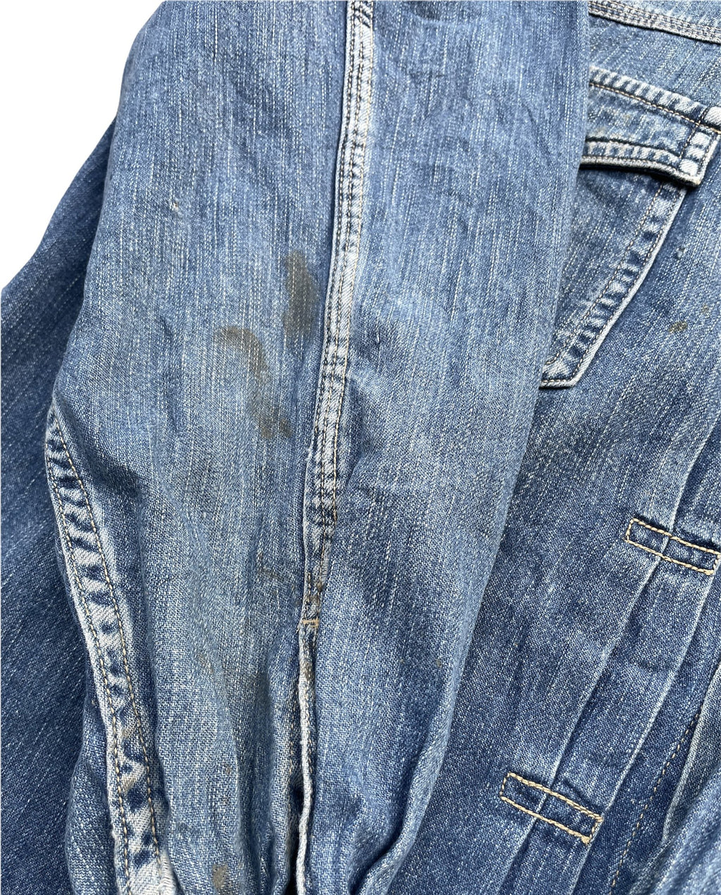 Vintage John Bull Denim Shirt Distressed