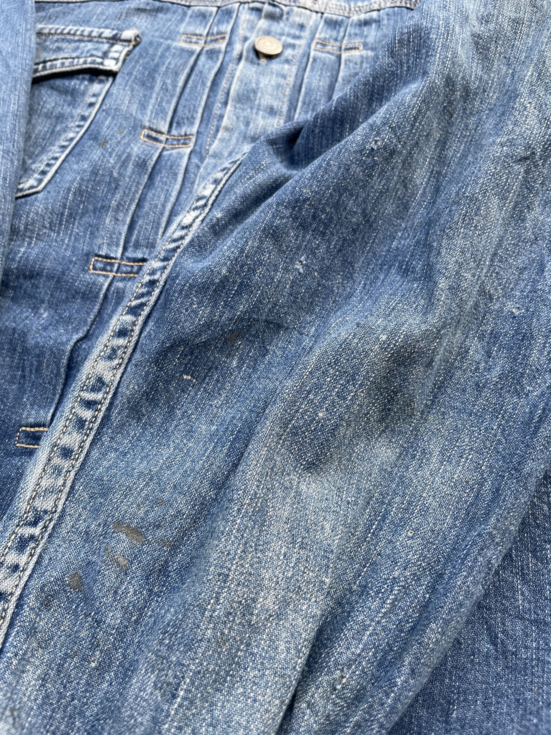 Vintage John Bull Denim Shirt Distressed