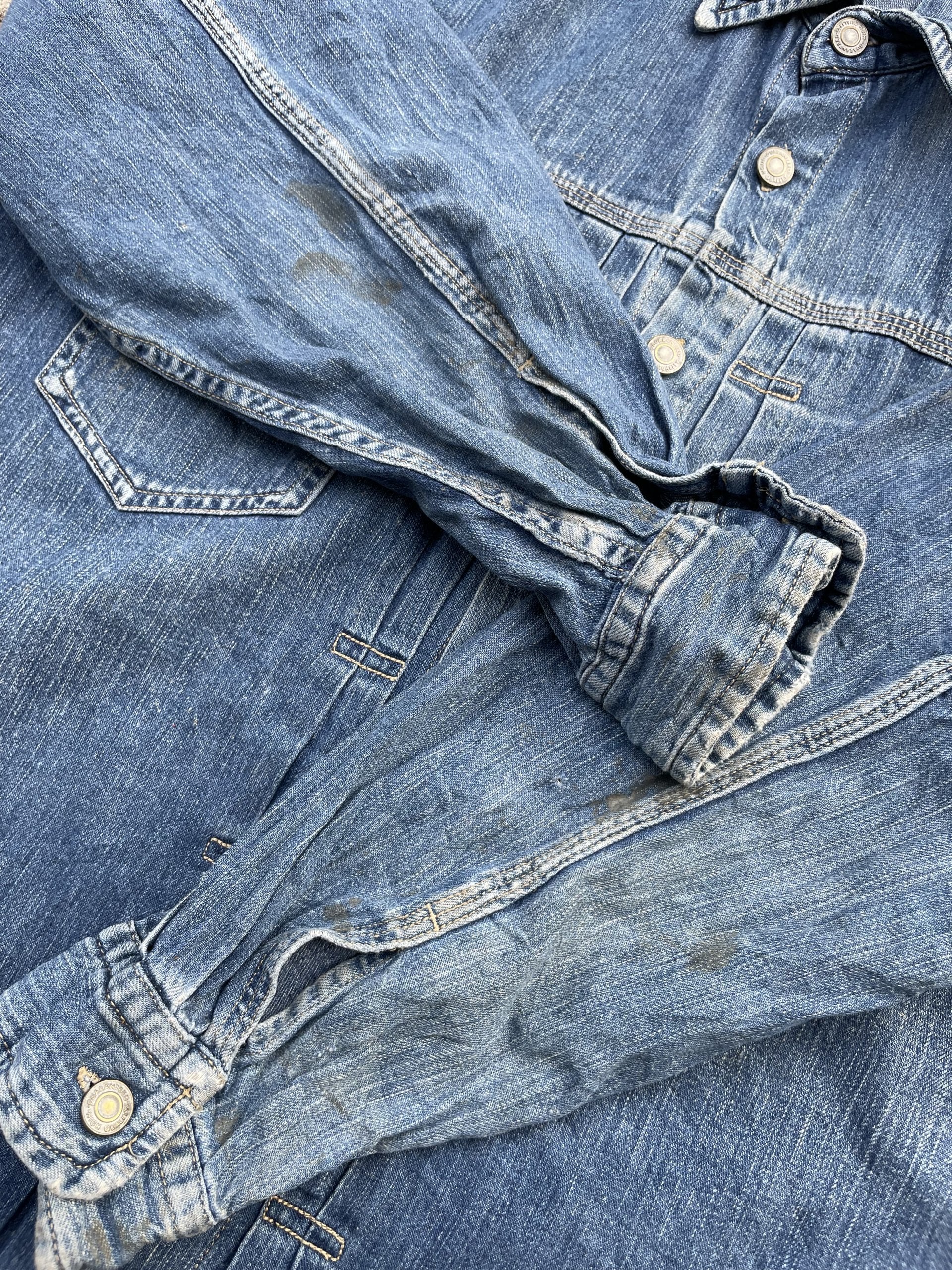 Vintage John Bull Denim Shirt Distressed