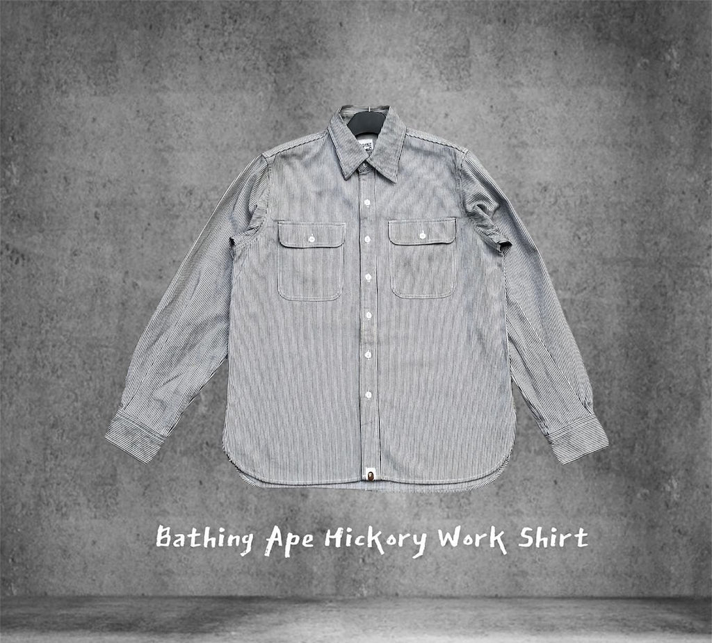 Bape Hickory Denim Workshirt