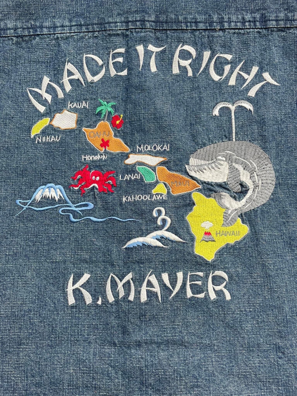 Kriff Mayer Hawaii Denim Shirt