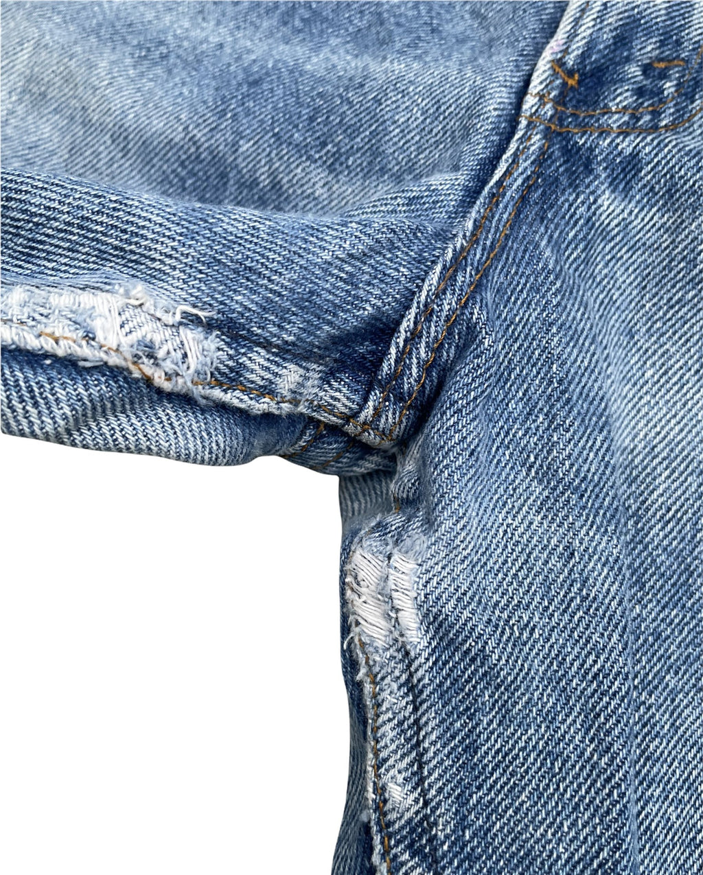 Vintage Levi’s 505 e 1987 Usa Aging Faded Stone Wash