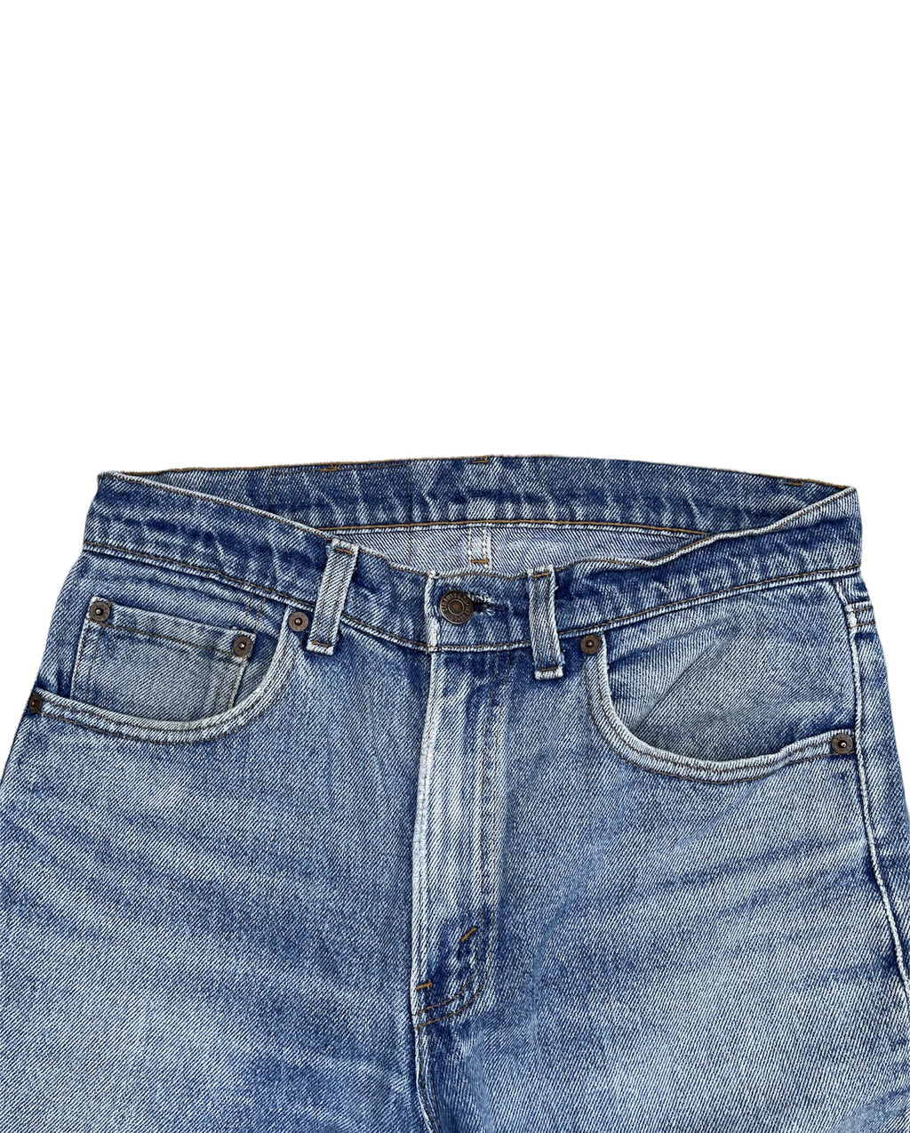 Vintage Levi’s 505 e 1987 Usa Aging Faded Stone Wash