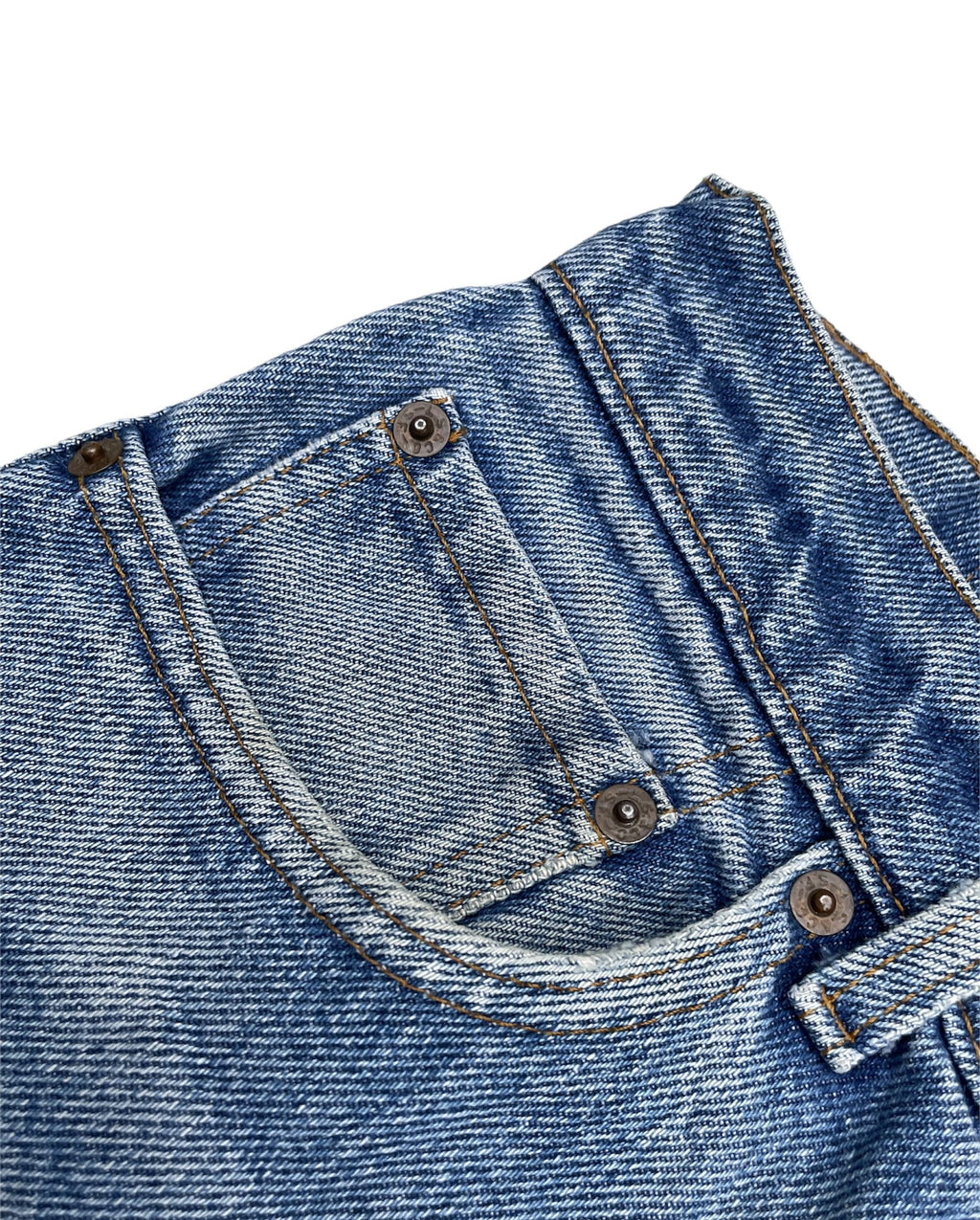 Vintage Levi’s 505 e 1987 Usa Aging Faded Stone Wash