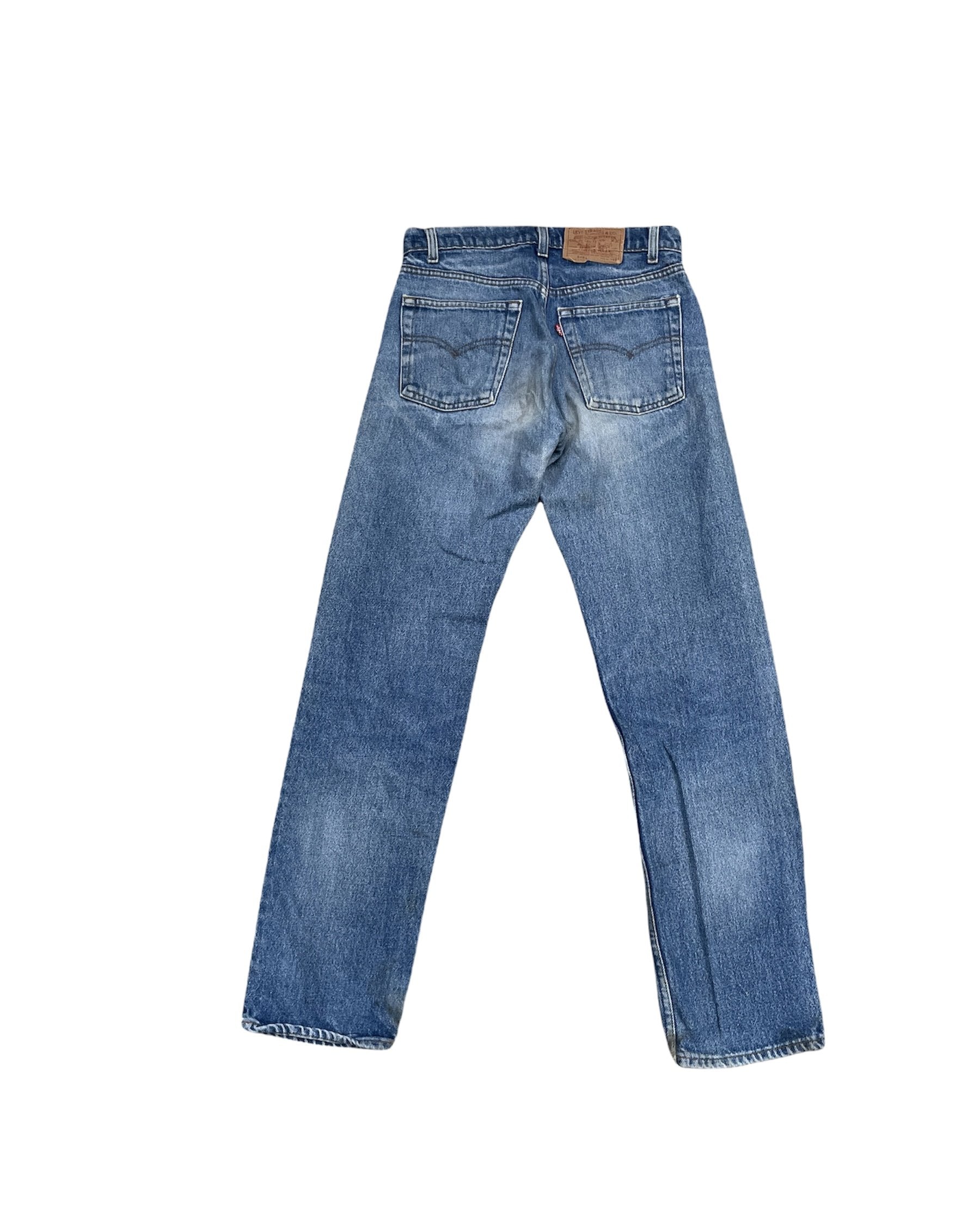 Vintage Levi’s 505 e 1987 Usa Aging Faded Stone Wash