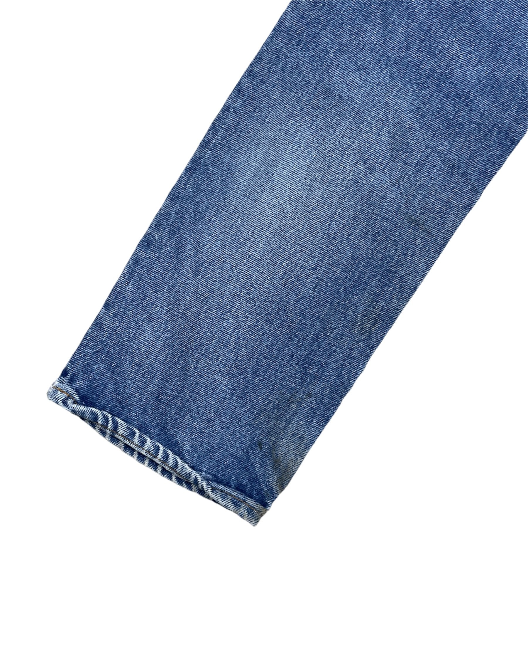 Vintage Levi’s 505 e 1987 Usa Aging Faded Stone Wash